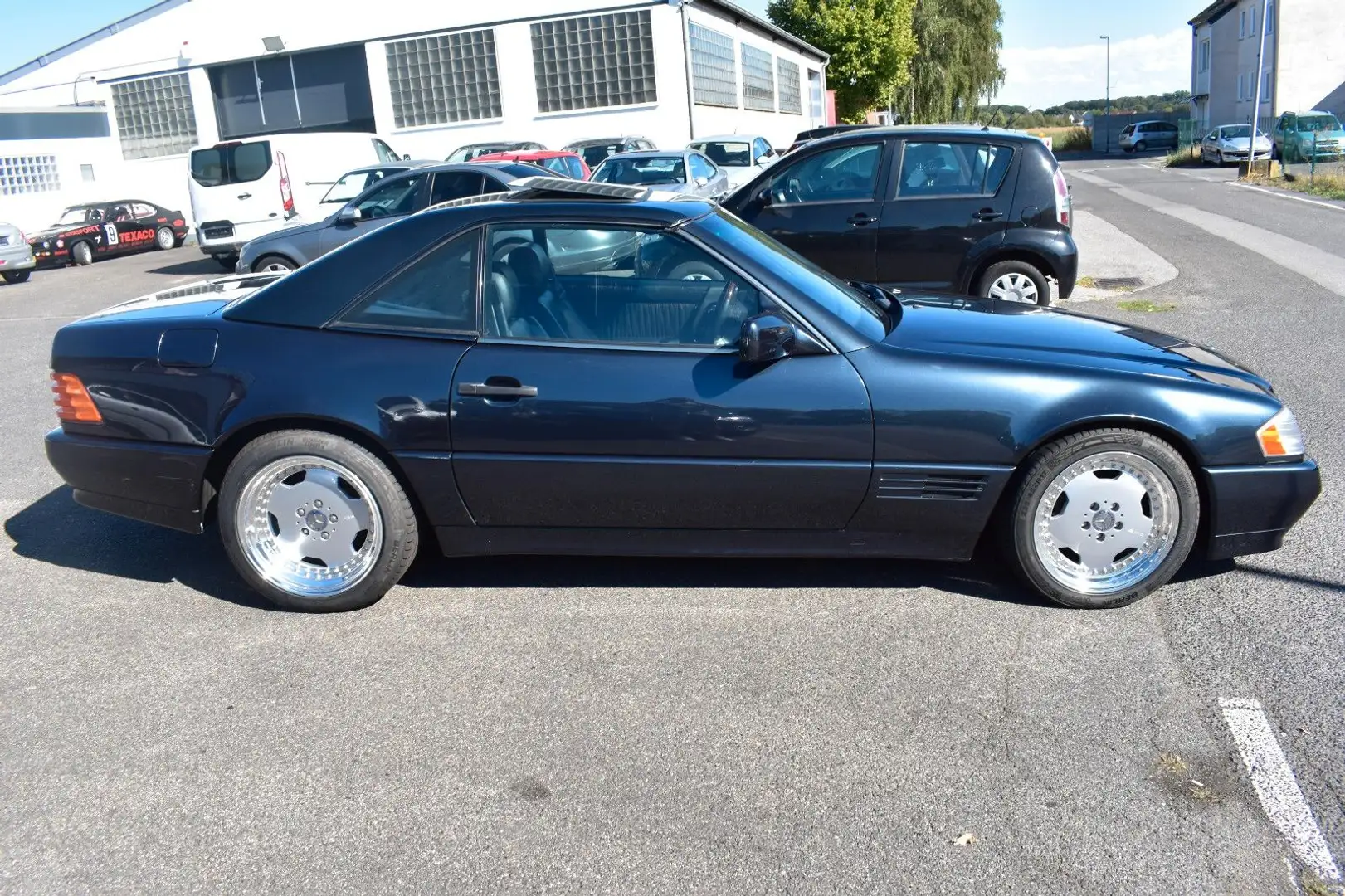 Mercedes-Benz SL 500 Cabrio *TRAUMZUSTAND*LEDER*AMG-17ZOLL Modrá - 2