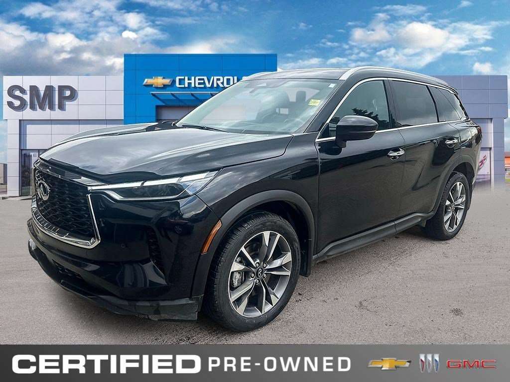 2025 Infiniti QX60 LUXE | AWD | Navigation | Leather | Sunroof | 3rd