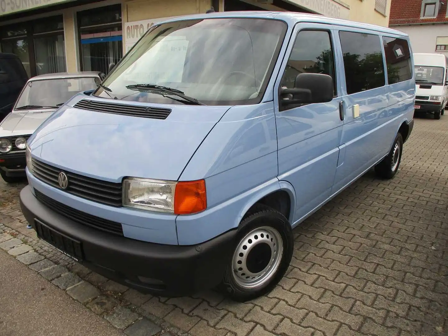 Volkswagen T4 Bus 2.5 Benziner, Langer Radstand, orig. 98000km Blauw - 1