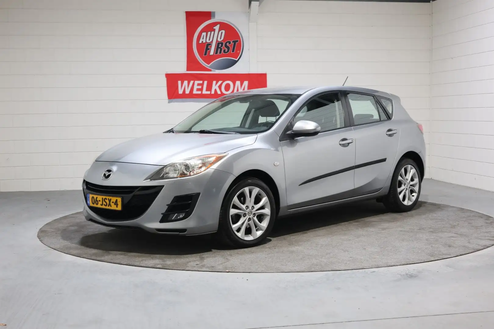 Mazda 3 1.6 TS Plus, Airco, Cruise control, 17 inch, Parke Grijs - 1
