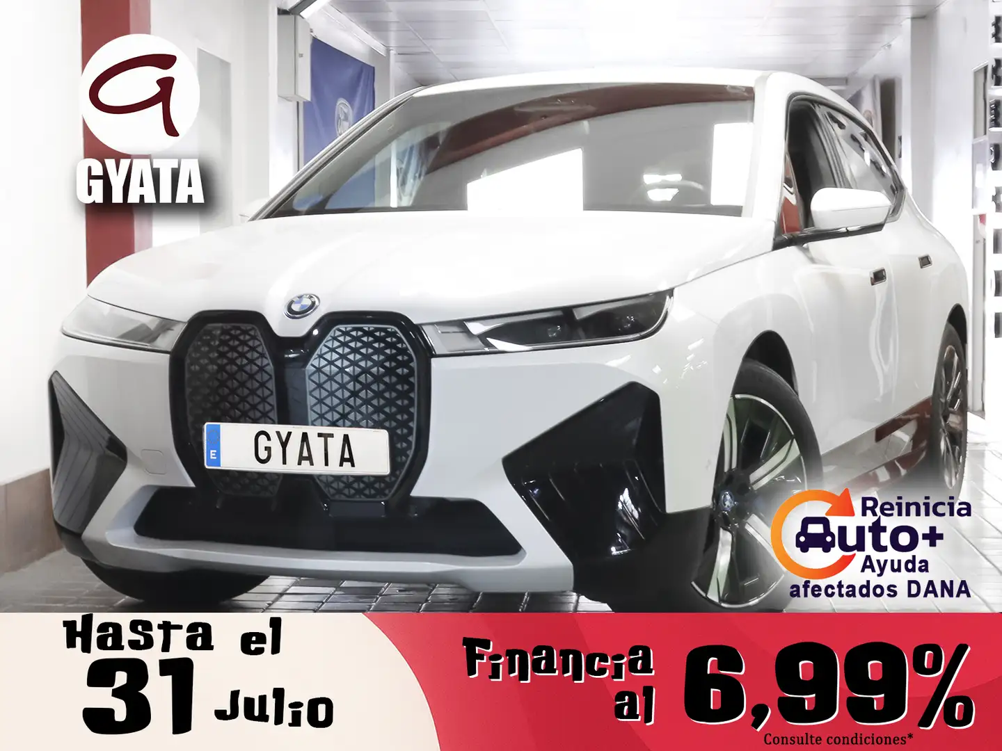 BMW iX xDrive 40 Blanco - 1