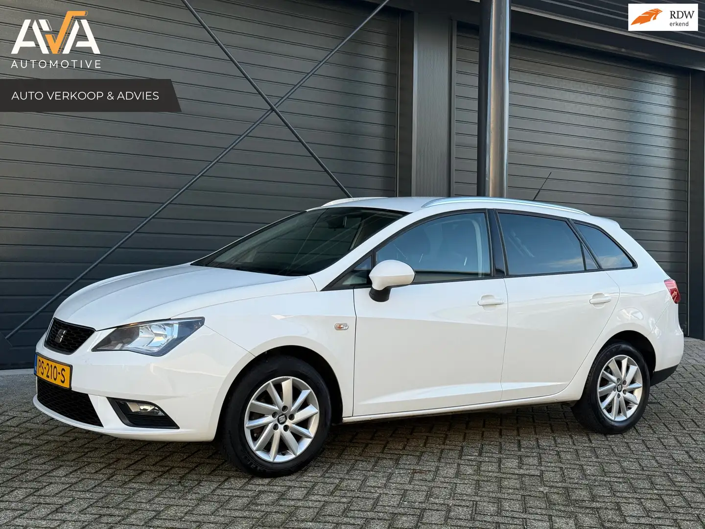 SEAT Ibiza ST 1.2 TSI Style, Climate, Cruise, Volledig onderh Blanc - 1