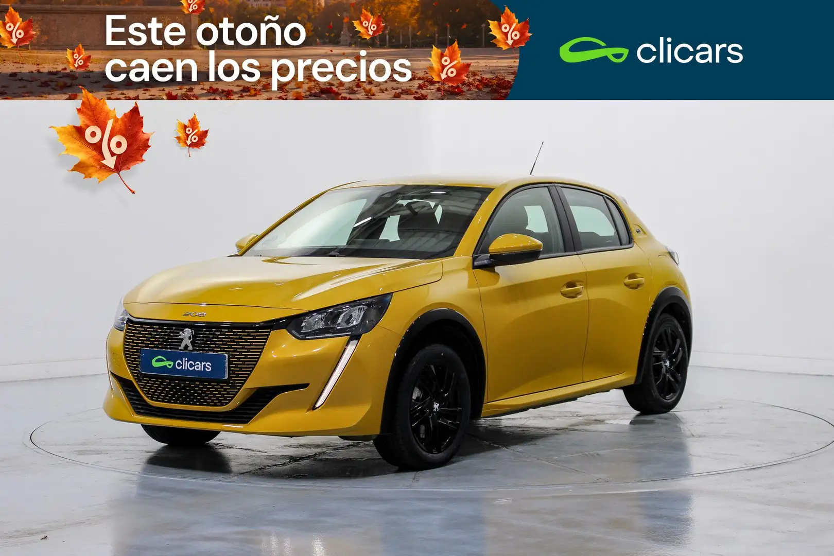 Peugeot 208 Active Pack Eléctrico 100kW Amarillo - 1