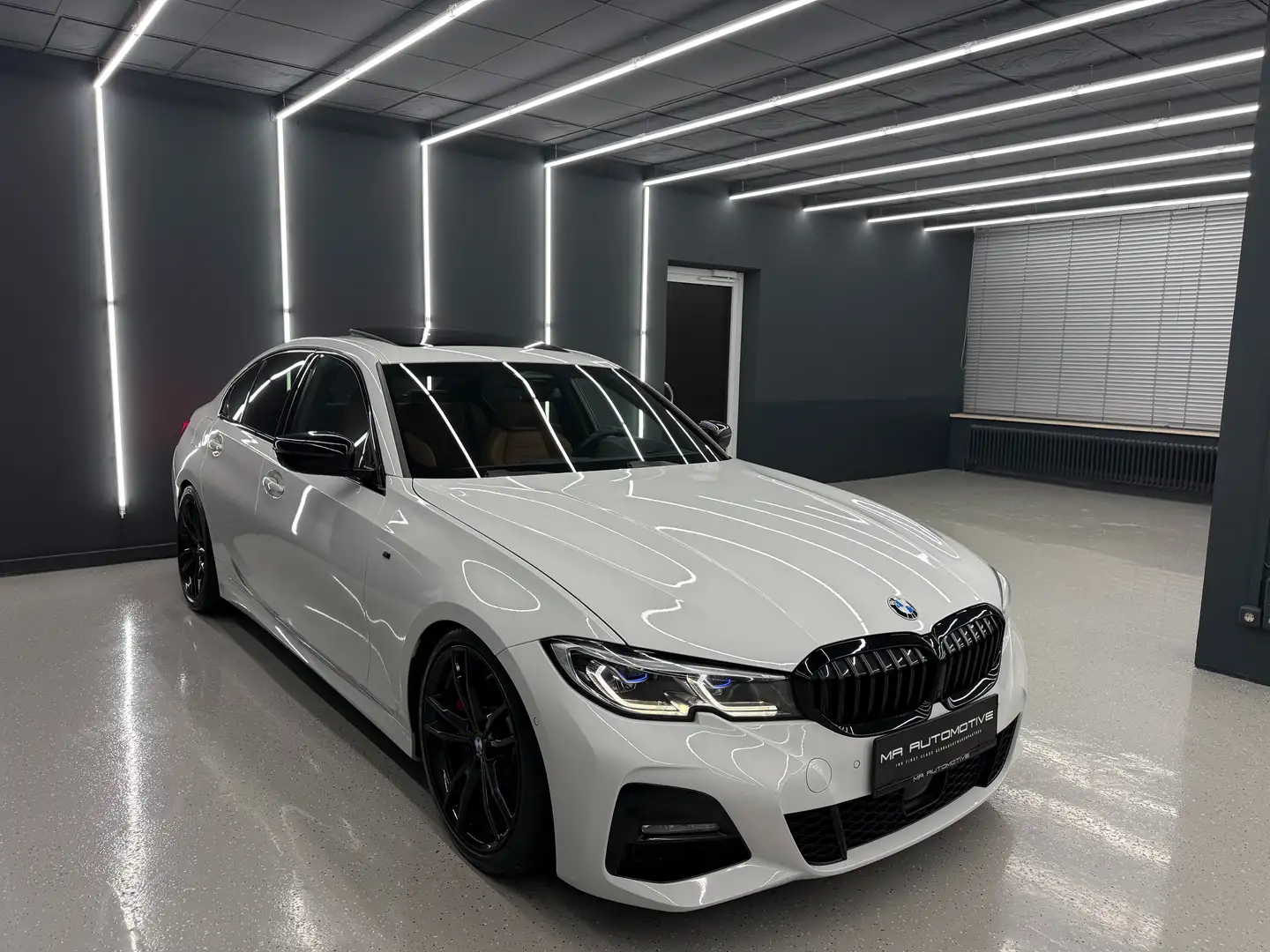 BMW 320 d M Sport *M3SITZ*LASER*GLASSD*HK*MEMO*360*HUD*TOP Weiß - 2