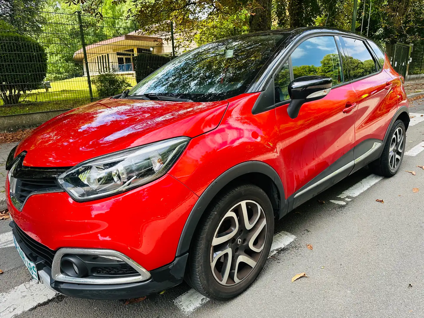 Renault Captur Captur 1.2 TCe CUIR AIRCO GPS 8950€ Rojo - 1
