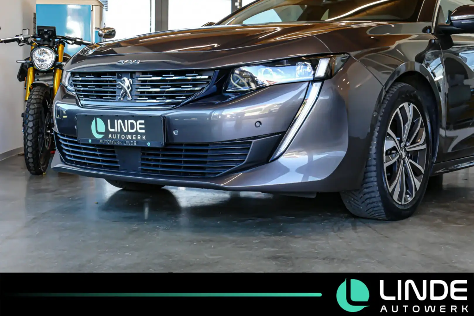 Peugeot 508 Allure |NAVI|360°|SHZ|SPURH.|LED|17 ALU Grau - 2