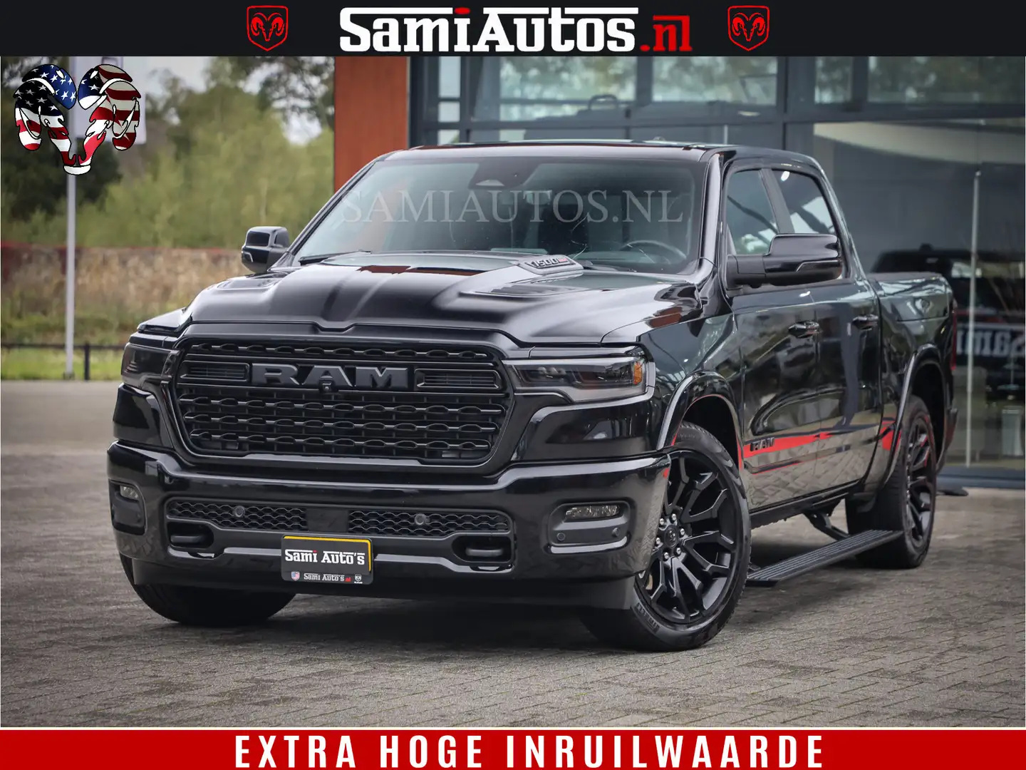 Dodge RAM 1500 Limited Demo Night High Output 540HP 706Nm | Zwart - 1