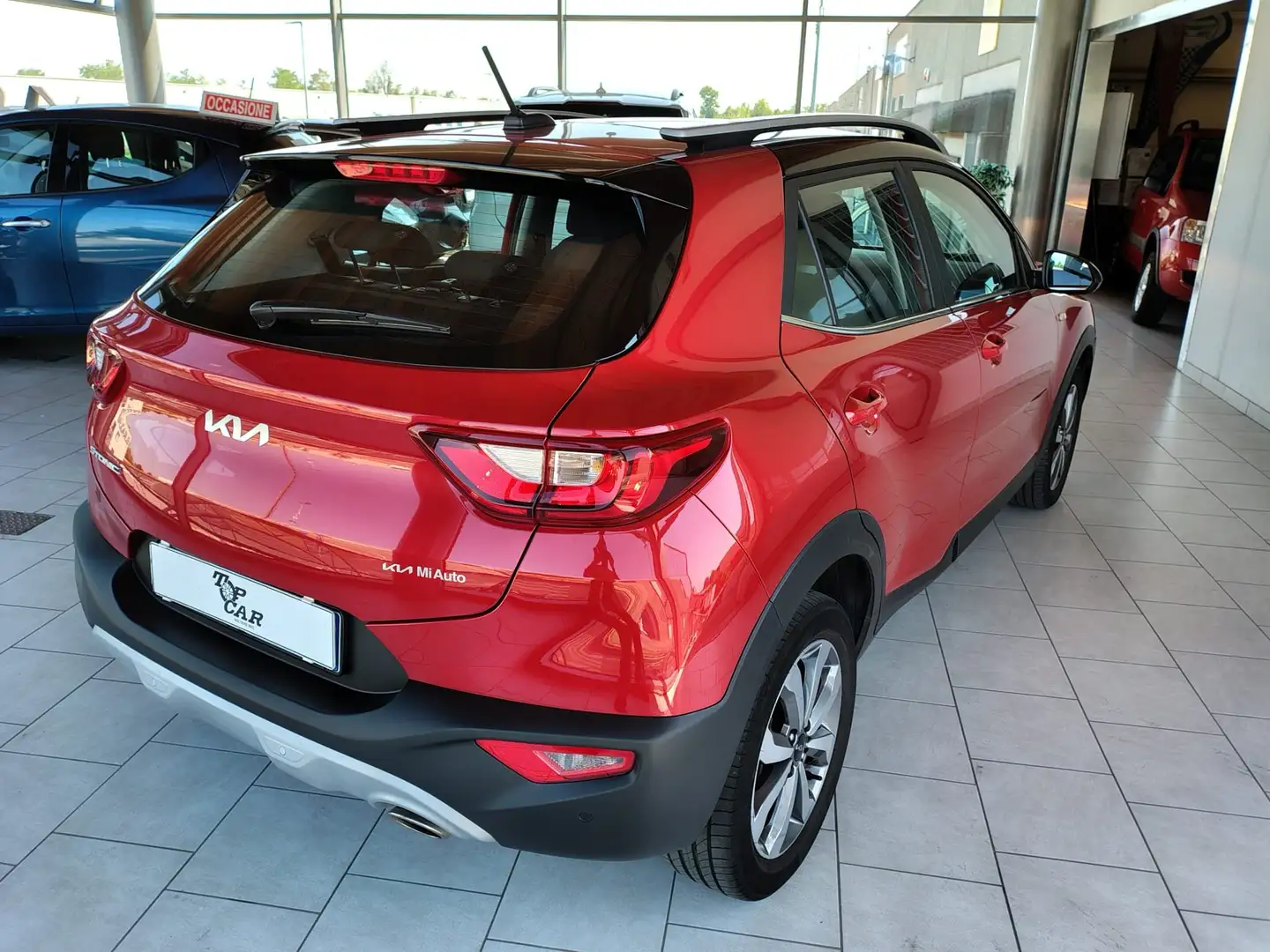 Kia Stonic Stonic 1.0 t-gdi mhev Style s/Design Pack100cv imt Rosso - 2