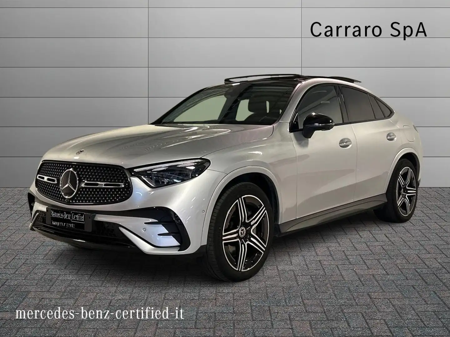 Mercedes-Benz GLC 300 - GLC Coupe 300 de phev AMG Line Premium Pl Argent - 1