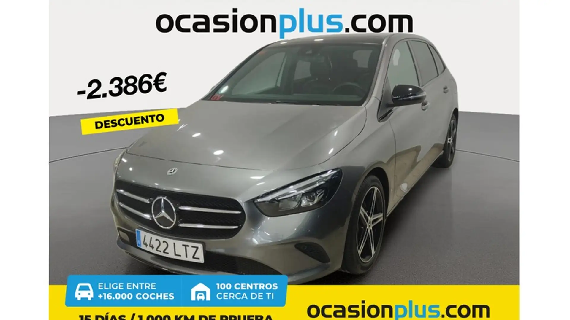 Mercedes-Benz B 180 180d 8G-DCT Gris - 1