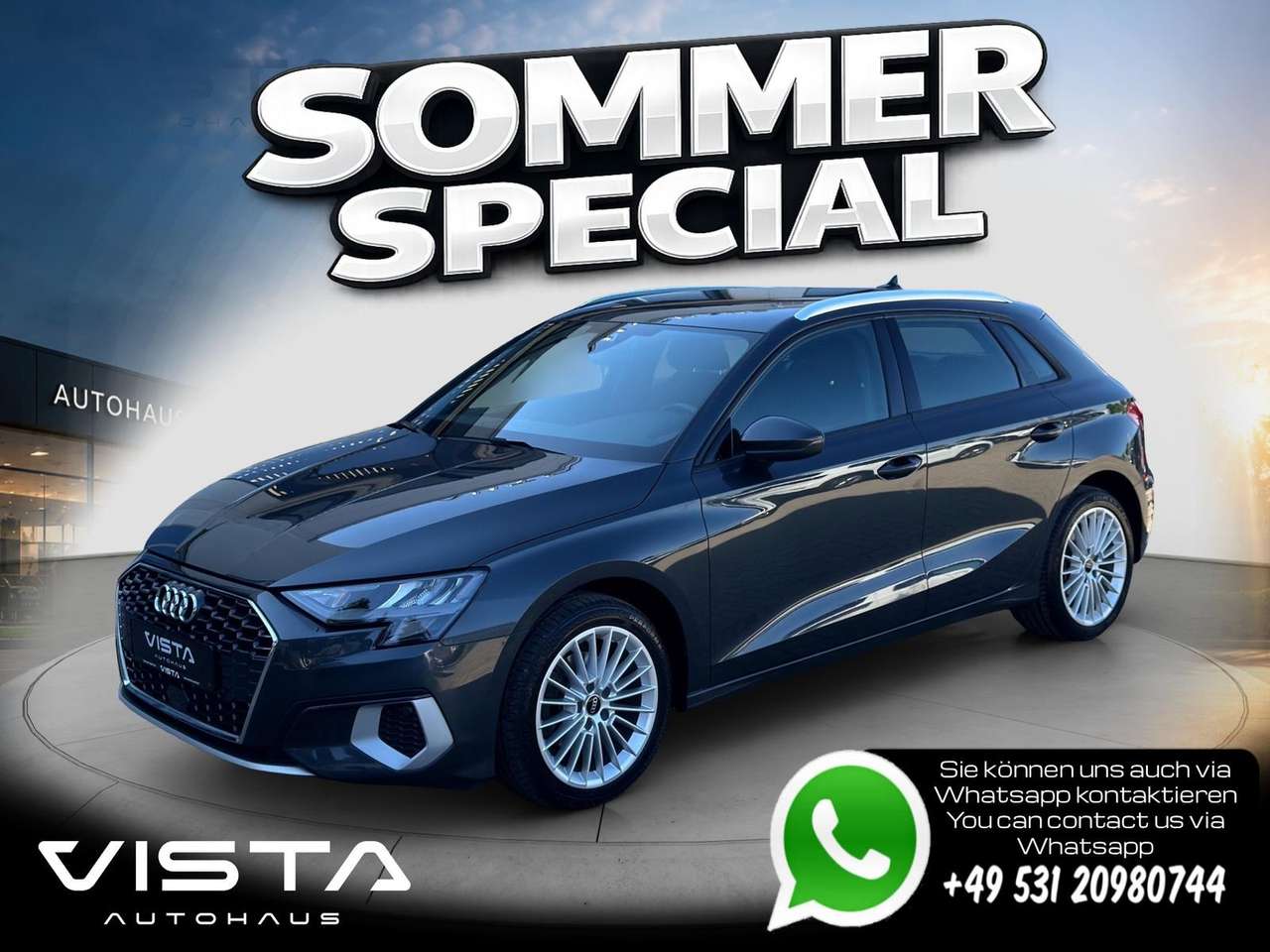 Audi A3 2022 — Sportback 35 TDI advanced*KAM*4SEASON*ViCo*