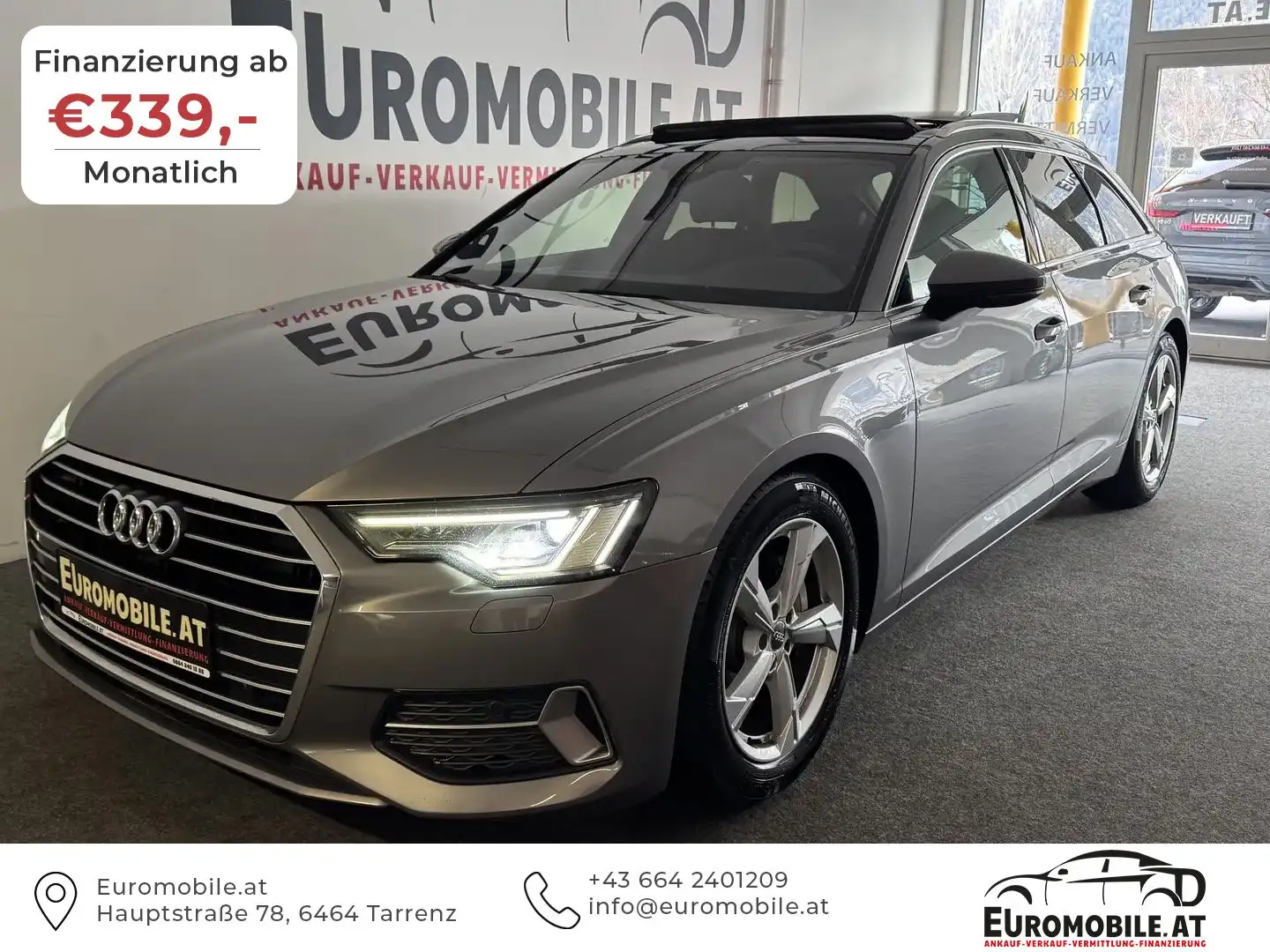Audi A6 A6 Avant 40 TDI Sport S-Tronic PANO*MATRIX*4ZONEN* Grau - 1