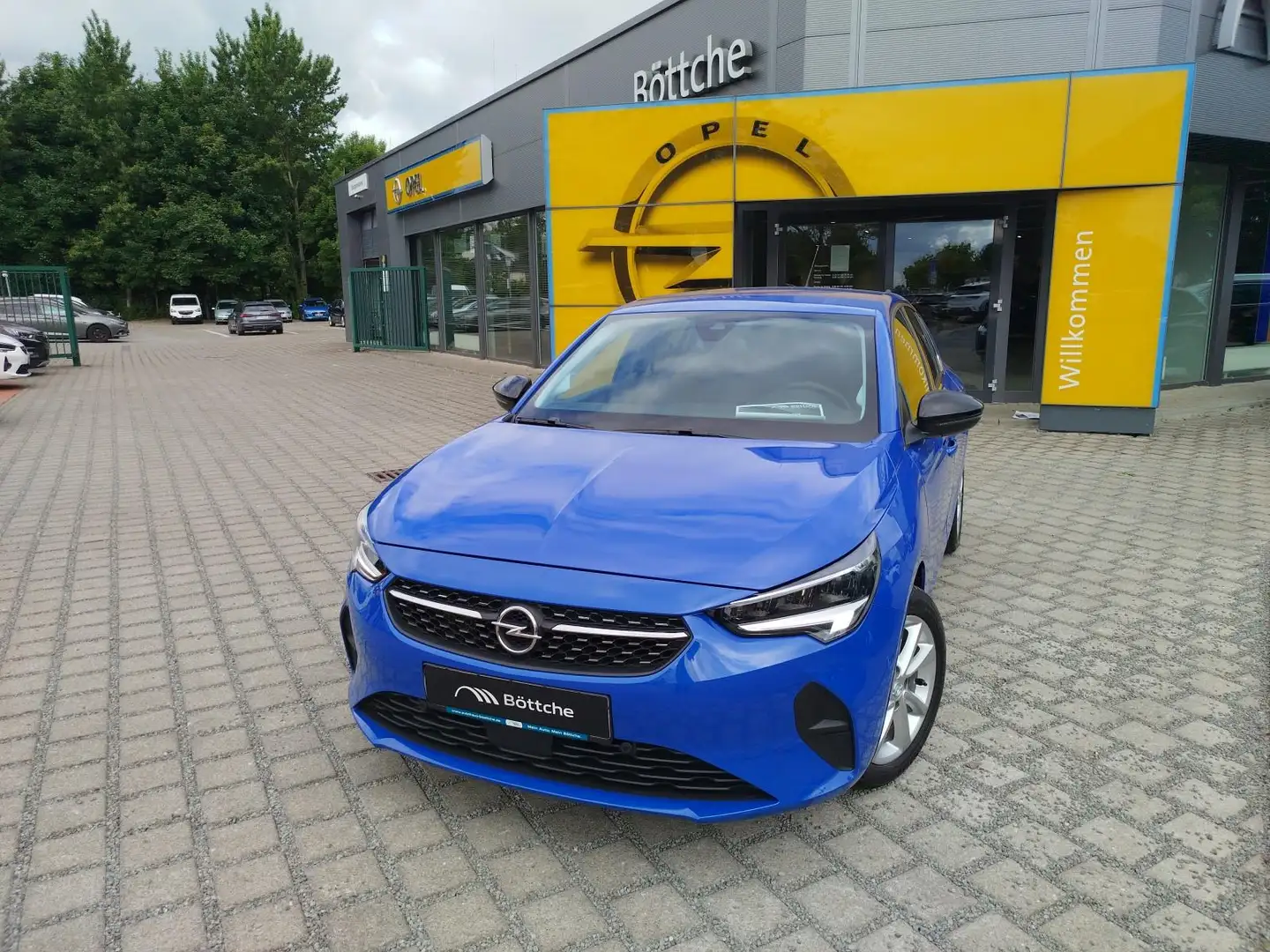 Opel Corsa F Elegance Navi, Klima, SH, LH, PDC+Kamera, Allwet Azul - 2