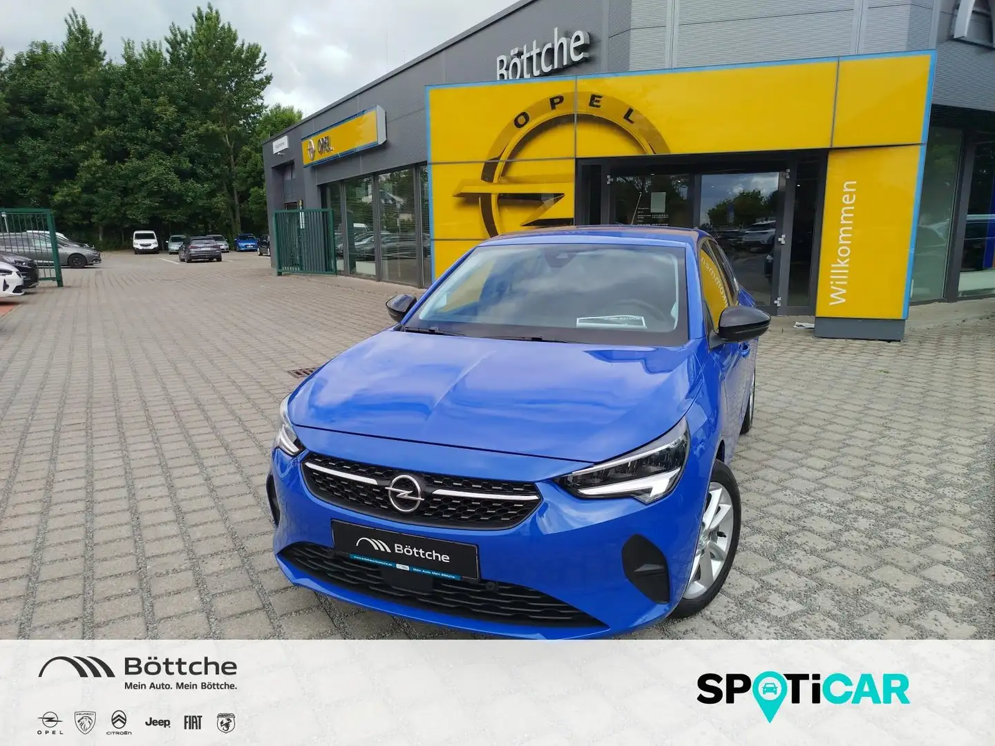 Opel Corsa F Elegance Navi, Klima, SH, LH, PDC+Kamera, Allwet Azul - 1