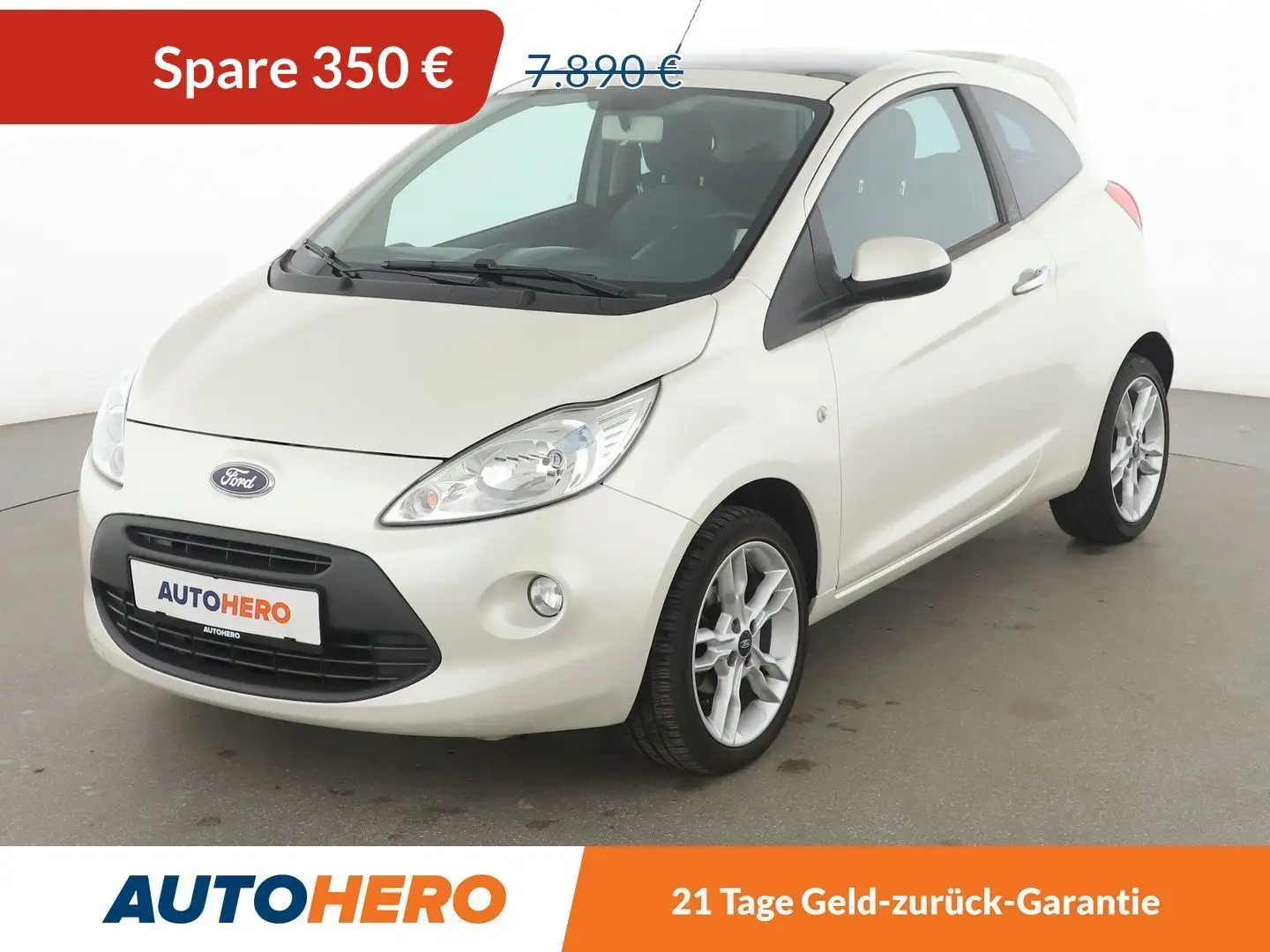 Ford Ka/Ka+ 1.2 Titanium*PDC*SHZ*ALU*PANO*KLIMA* Weiß - 1