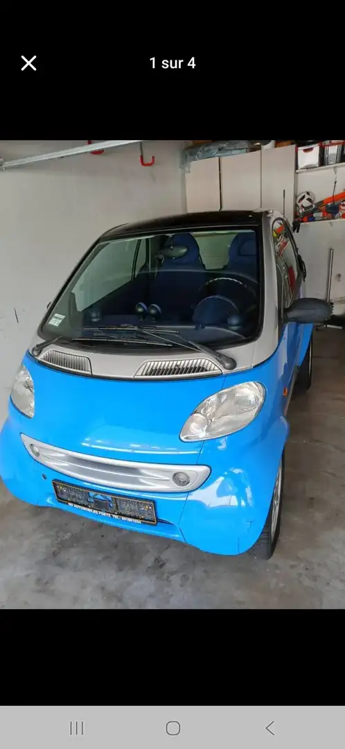 smart forTwo Fortwo Blauw - 1