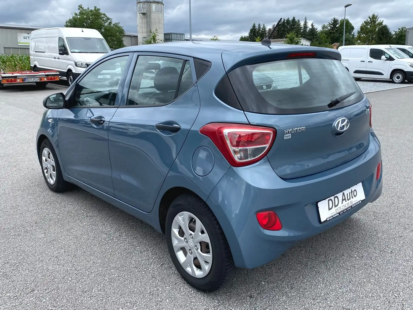 Hyundai i10 Classic Klima  Scheckheft HU neu Blau - 2
