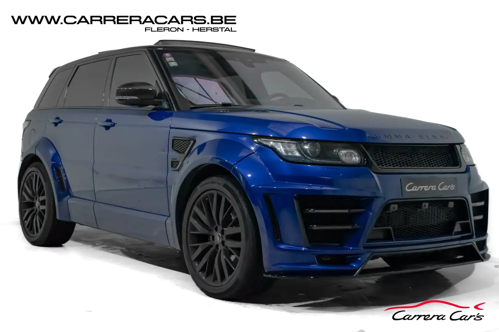 Land Rover Range Rover Sport 5.0i V8 SVR*|EDITION LUMMA CLR RS*UNIQUE*FULL*| Bleu - 1