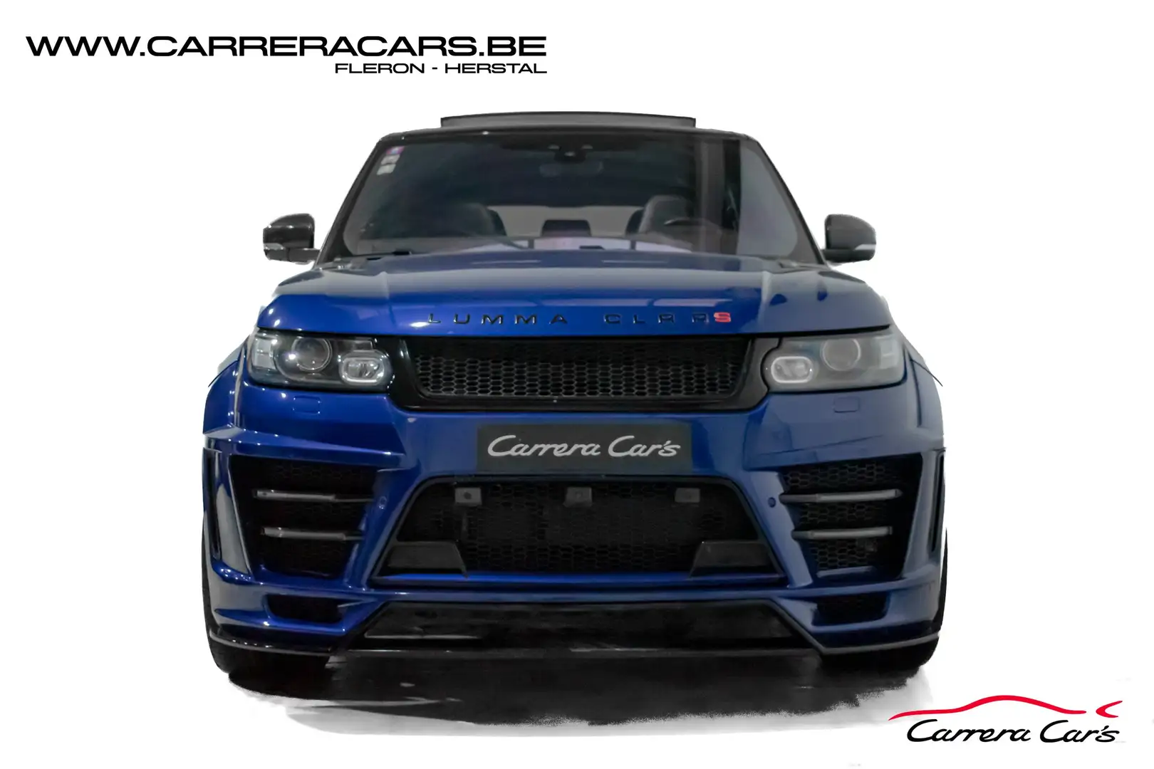 Land Rover Range Rover Sport 5.0i V8 SVR*|EDITION LUMMA CLR RS*UNIQUE*FULL*| Bleu - 2