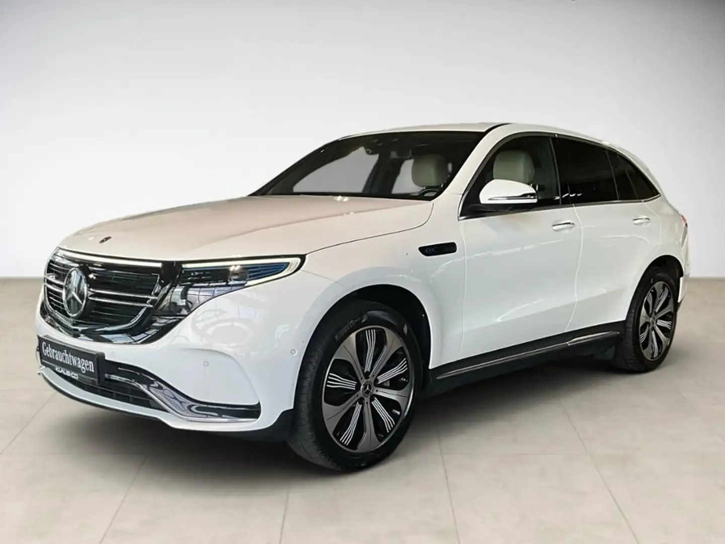 Mercedes-Benz EQC 400 400 AMG 4MATIC HUD AkustikGlas ACC PDC Navi Weiß - 1