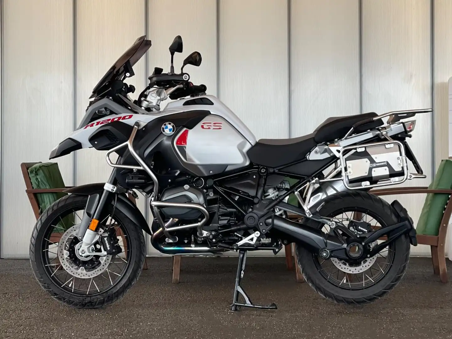 BMW R 1200 GS Adventure Triple Black Comfort, Touring, Dynamic Blanc - 1