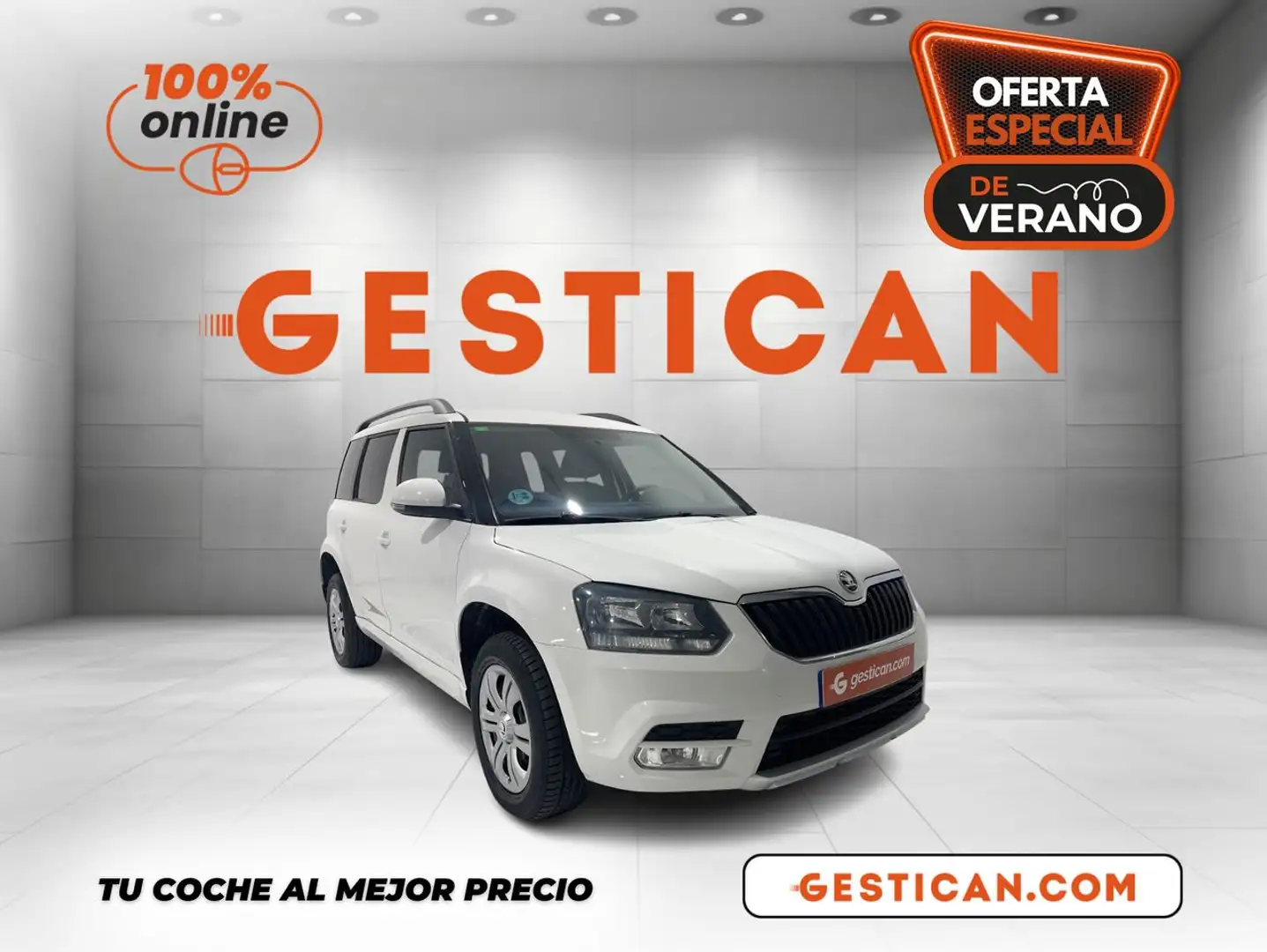 Skoda Yeti 2.0TDI Active 4x4 81kW Blanco - 1