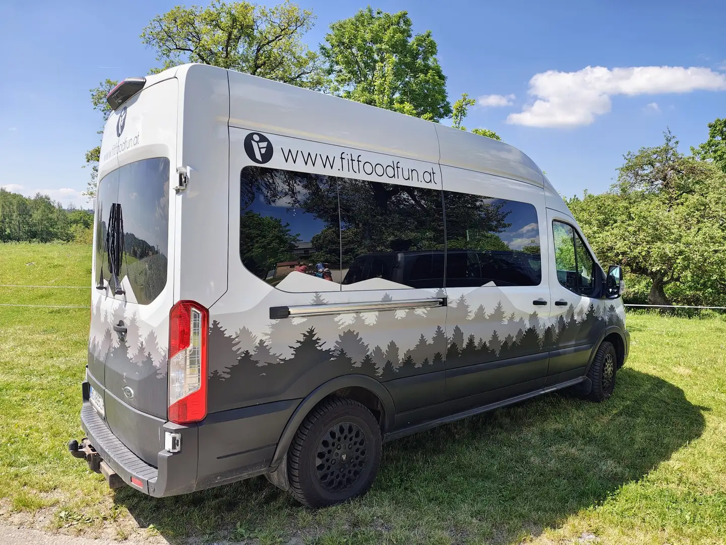 Ford Transit L3H3 Automatik | 8-Sitzer | M1 | Camperbasis Weiß - 2