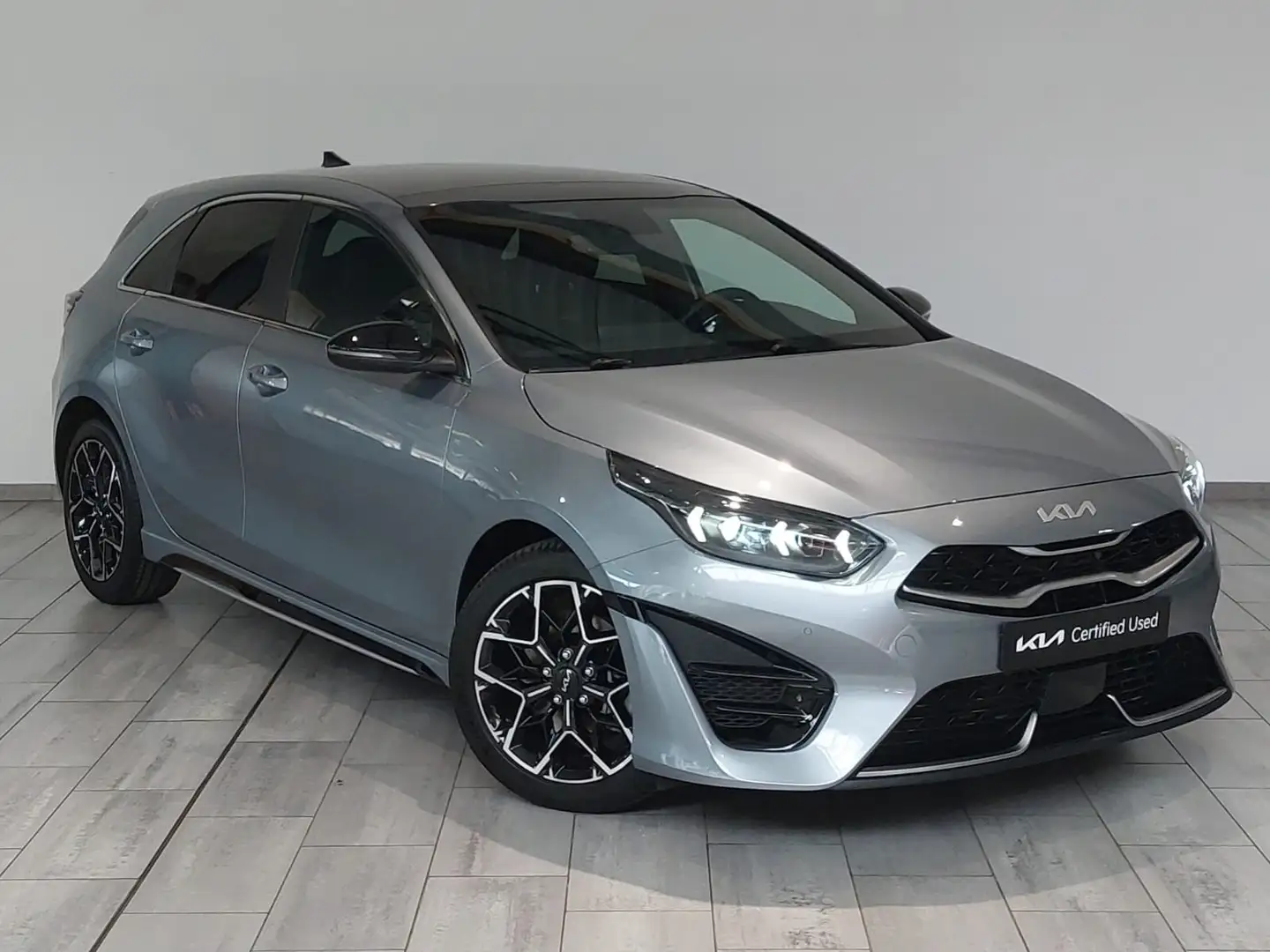 Kia Ceed / cee'd GT LINE 1.5 T-GDi ISG 160CV DCT*GPS*CAMERA*CUIR* Gris - 2