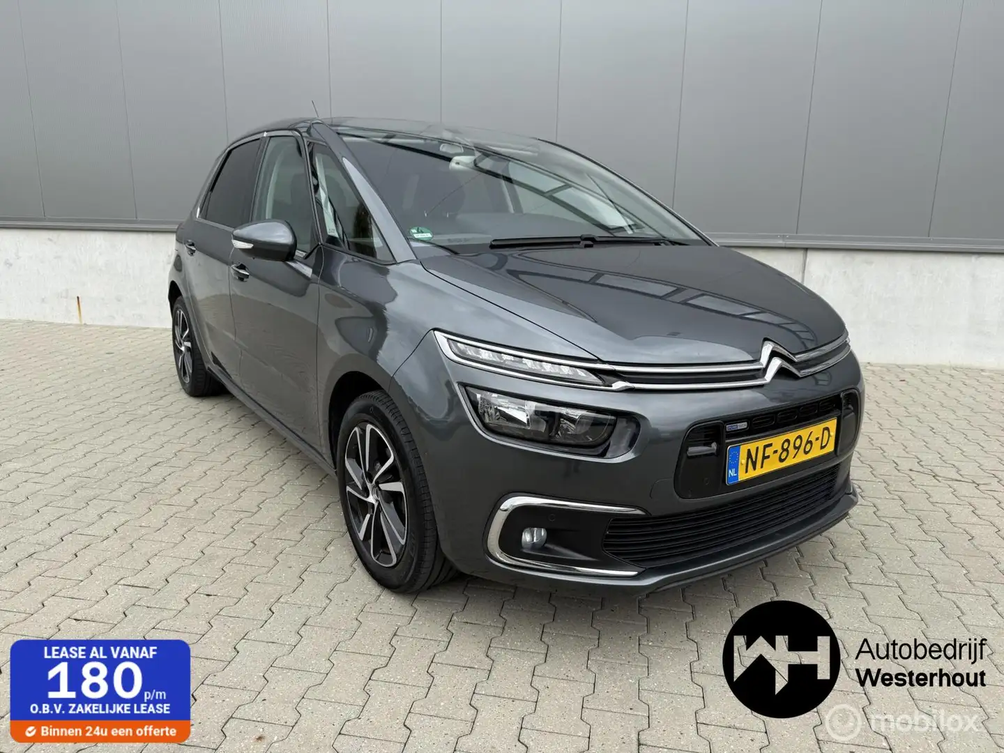 Citroen C4 Picasso 1.2 PureTech Shine Automaat Massagestoelen Grijs - 1