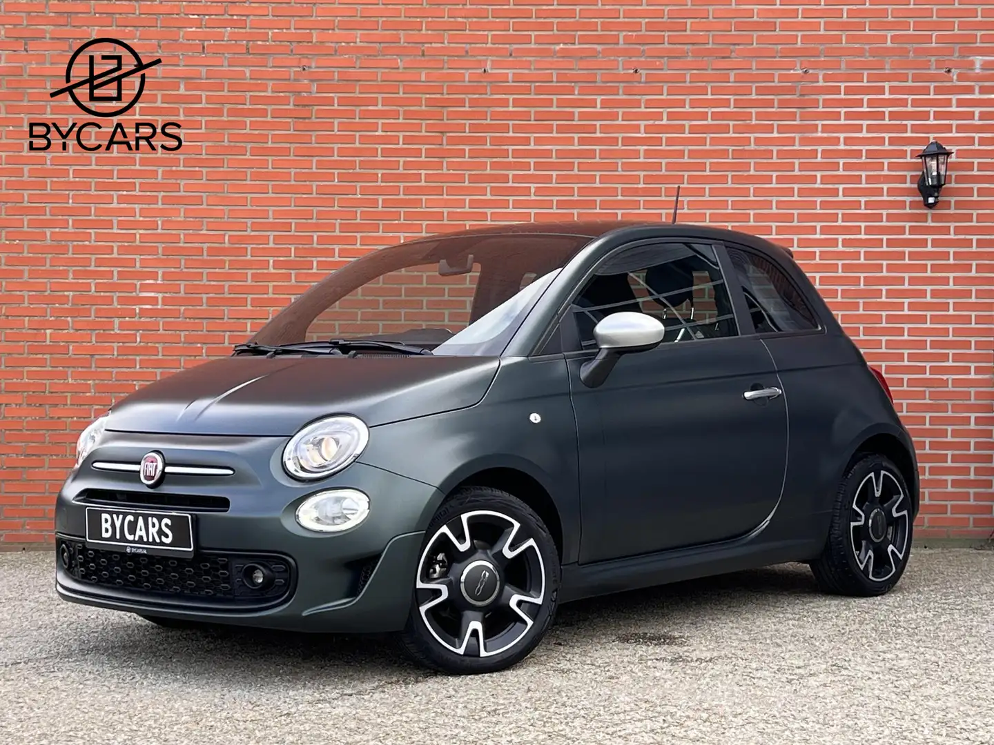 Fiat 500 1.0 Hybrid Rockstar | Mat Groen! | Apple/ Android Vert - 1