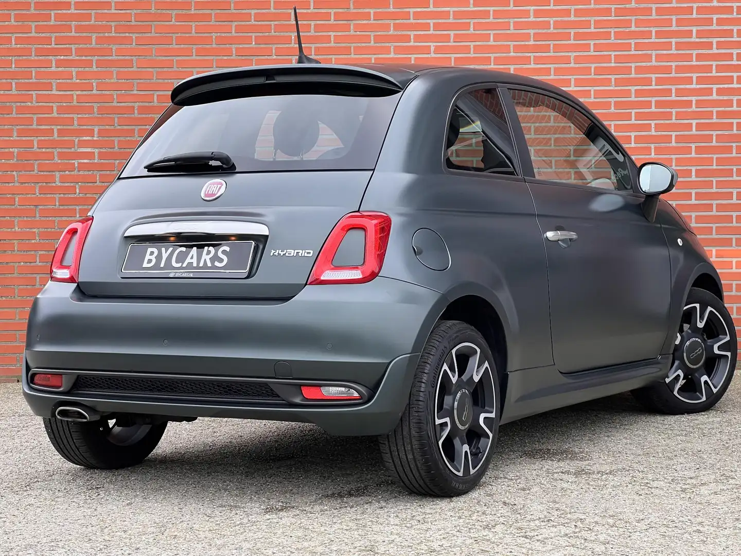 Fiat 500 1.0 Hybrid Rockstar | Mat Groen! | Apple/ Android Vert - 2