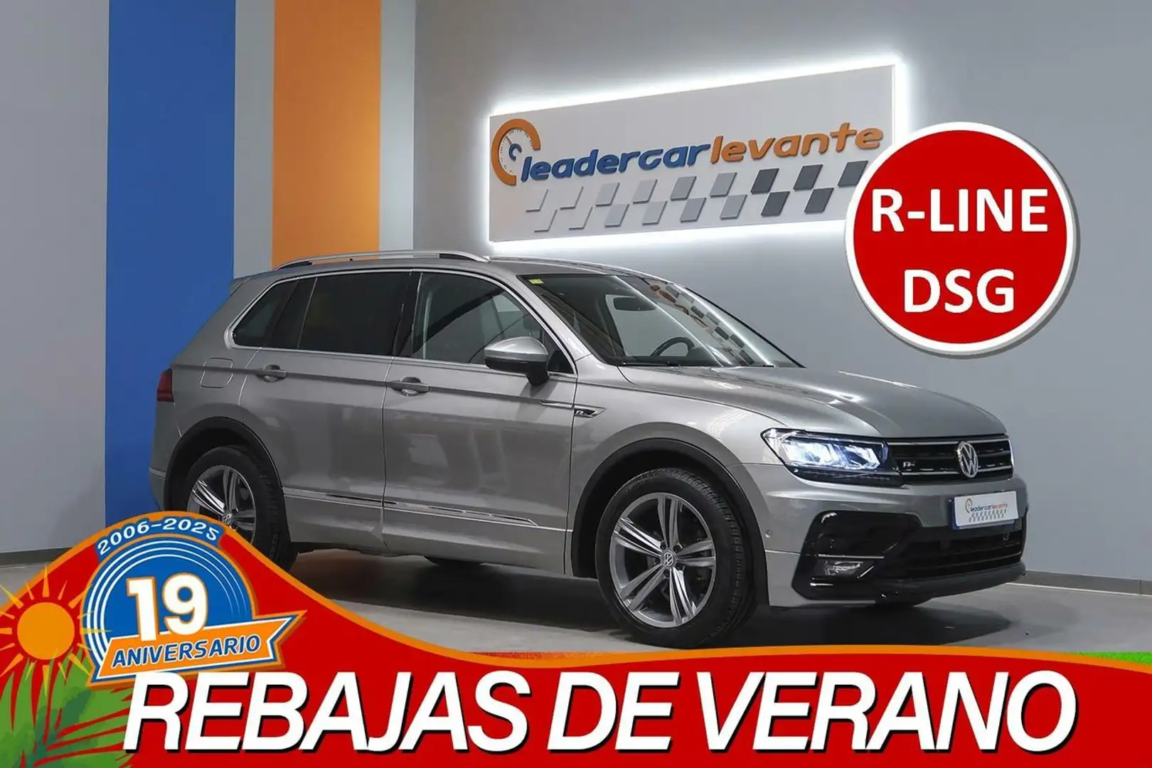 Volkswagen Tiguan 2.0TDI R-Line DSG 110kW Plateado - 1