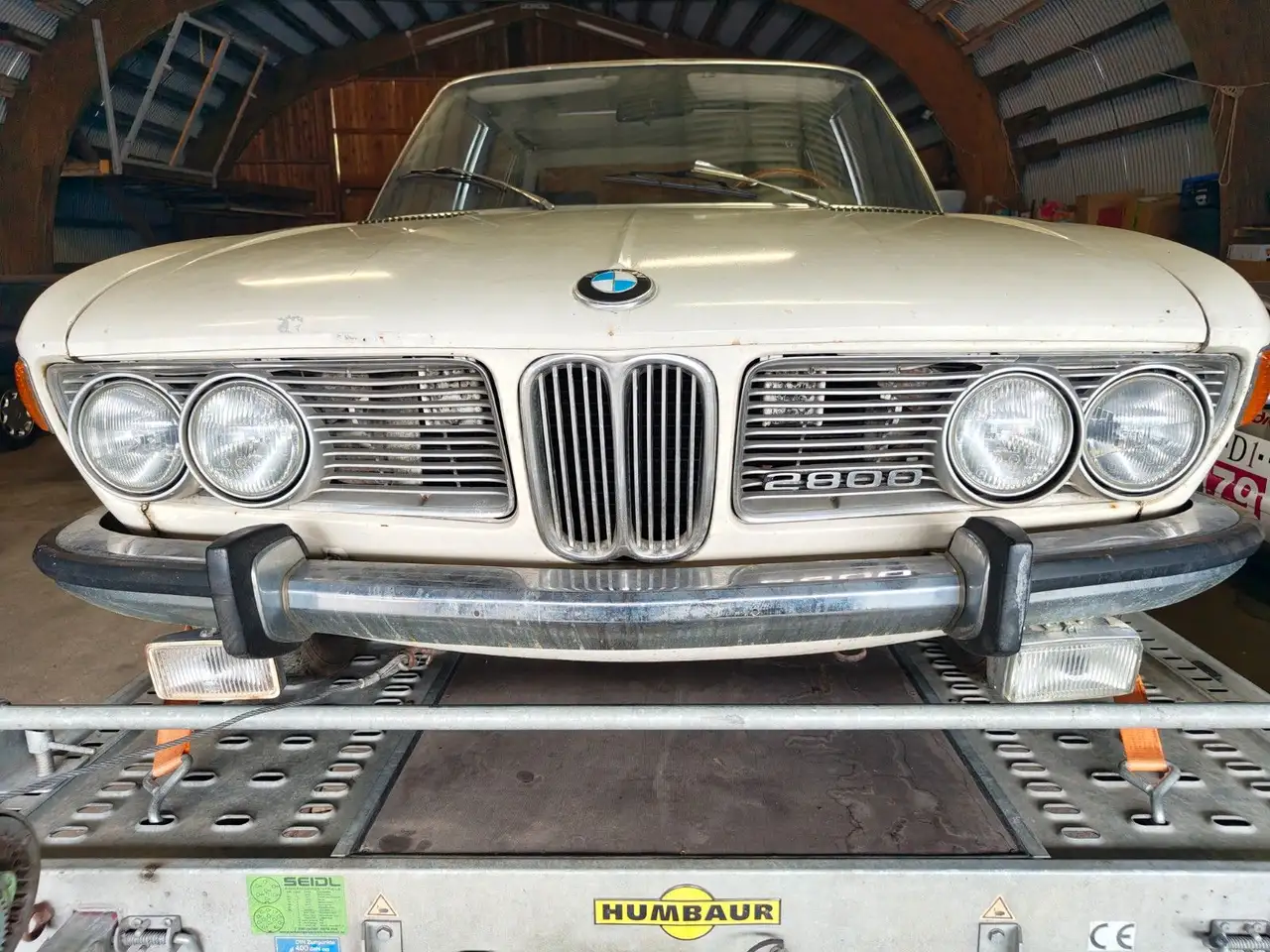 BMW E3 2800 37624 KM Handschalter Scheunenfund, foto 3