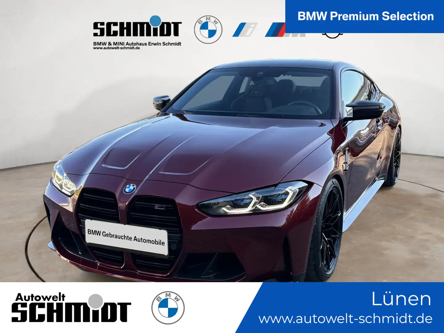 BMW M4 Competition M xDrive + 2Jahre-BPS.-GARANTIE Rot - 1