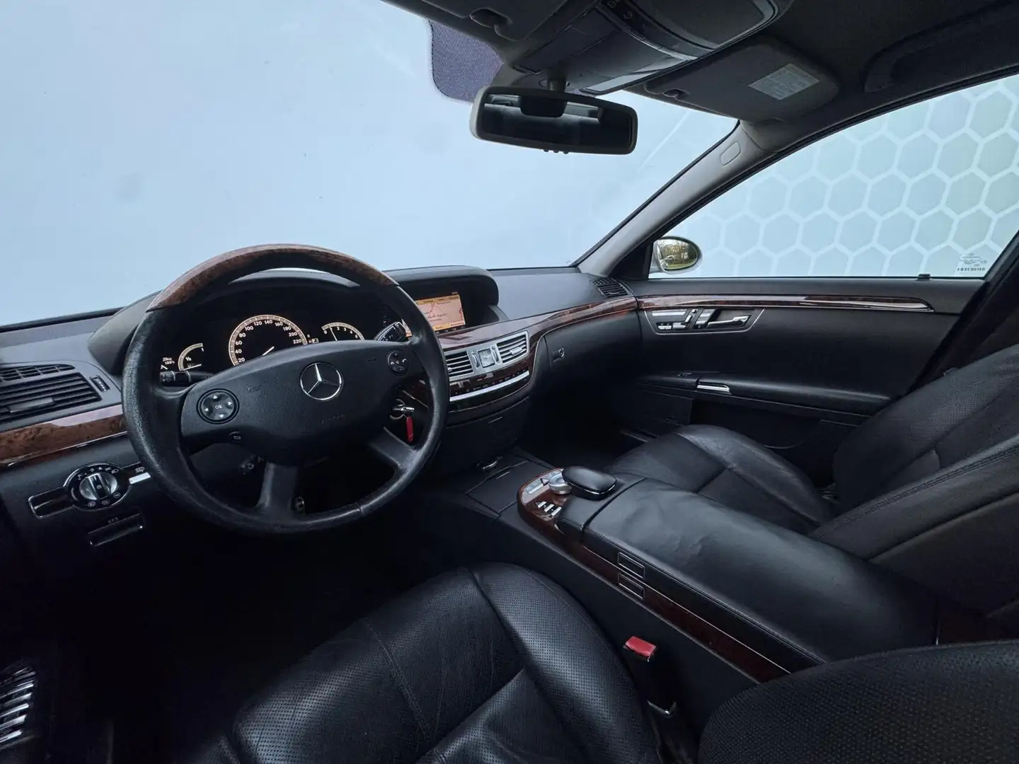 Mercedes-Benz S 500 Distronic 20 inch AMG Zwart Leer Xenon Grigio - 2