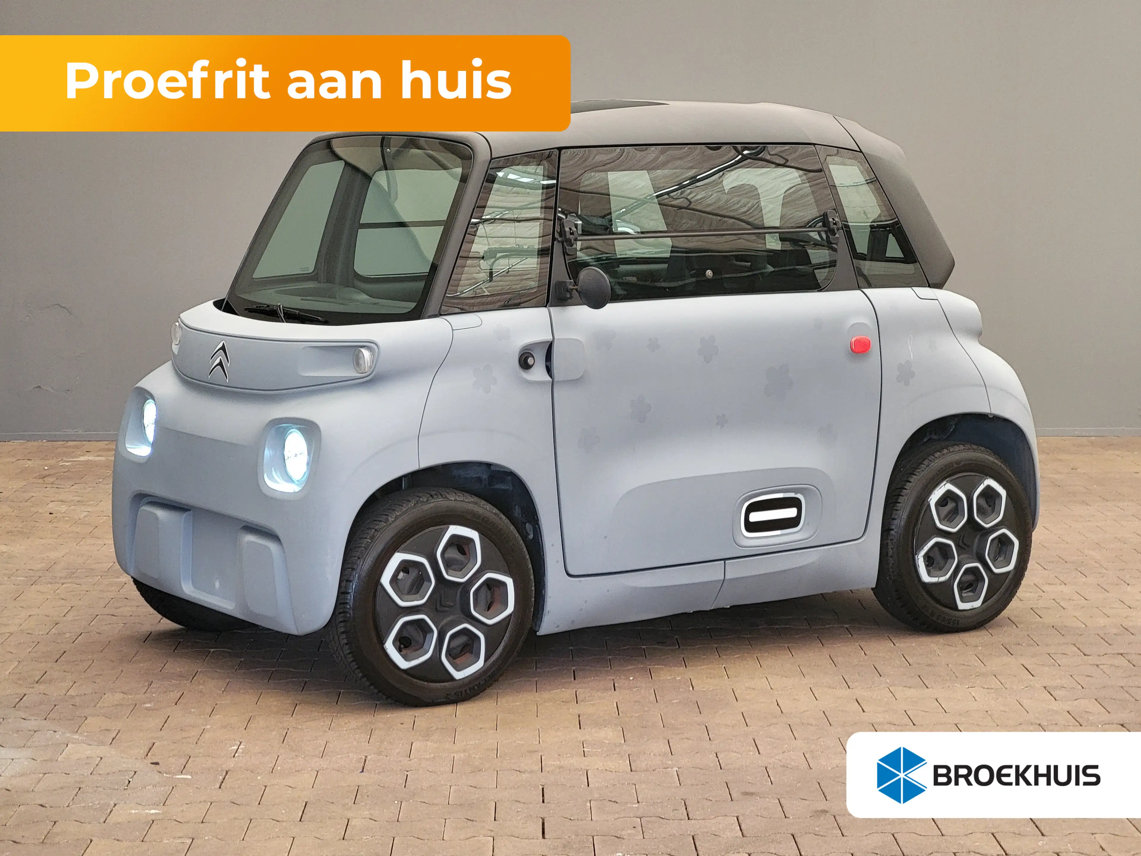 Citroen Ami Brommobiel AMI Glazen Panorama Dak | Klapramen | L