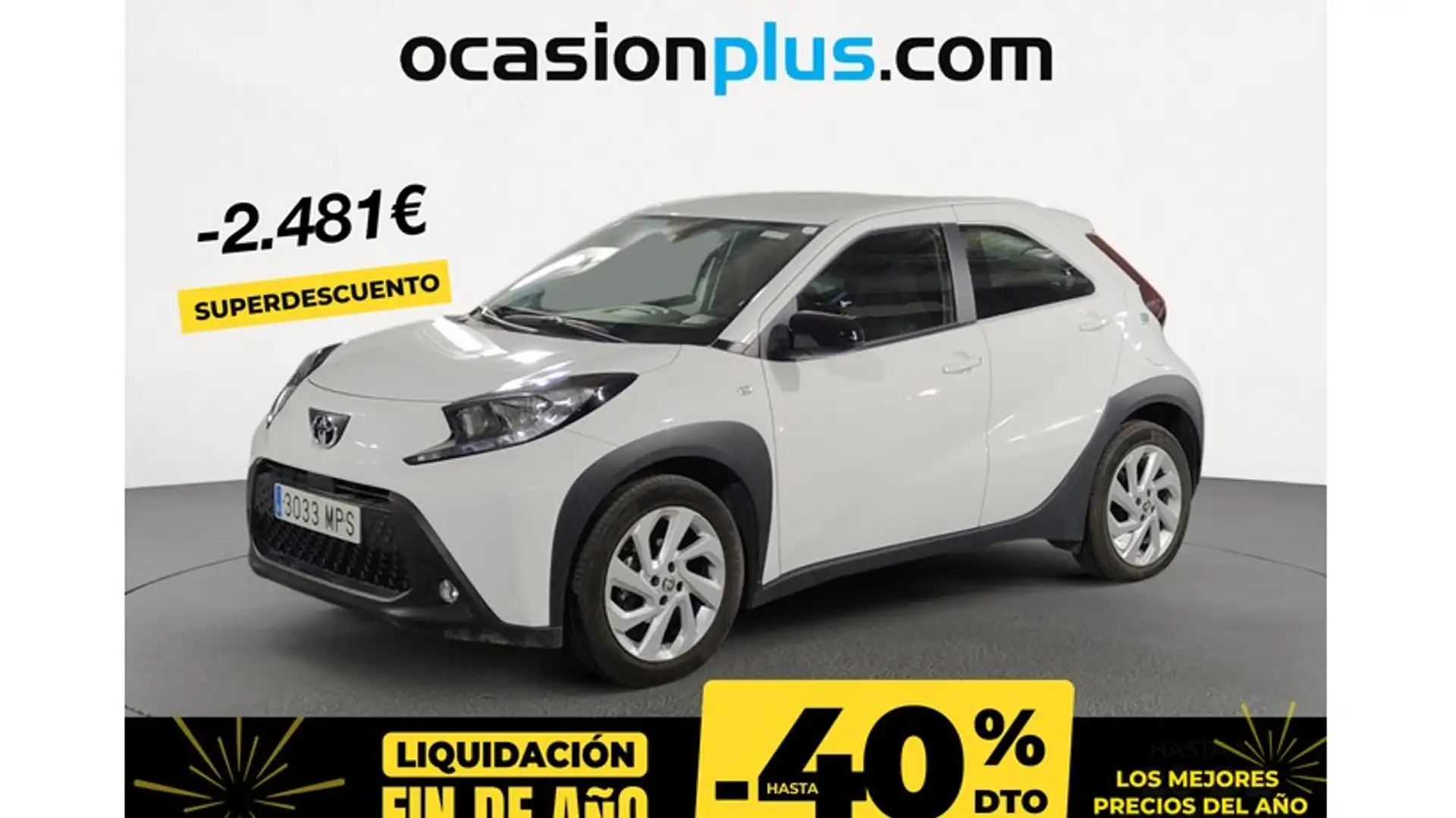 Toyota Aygo Play Blanc - 1