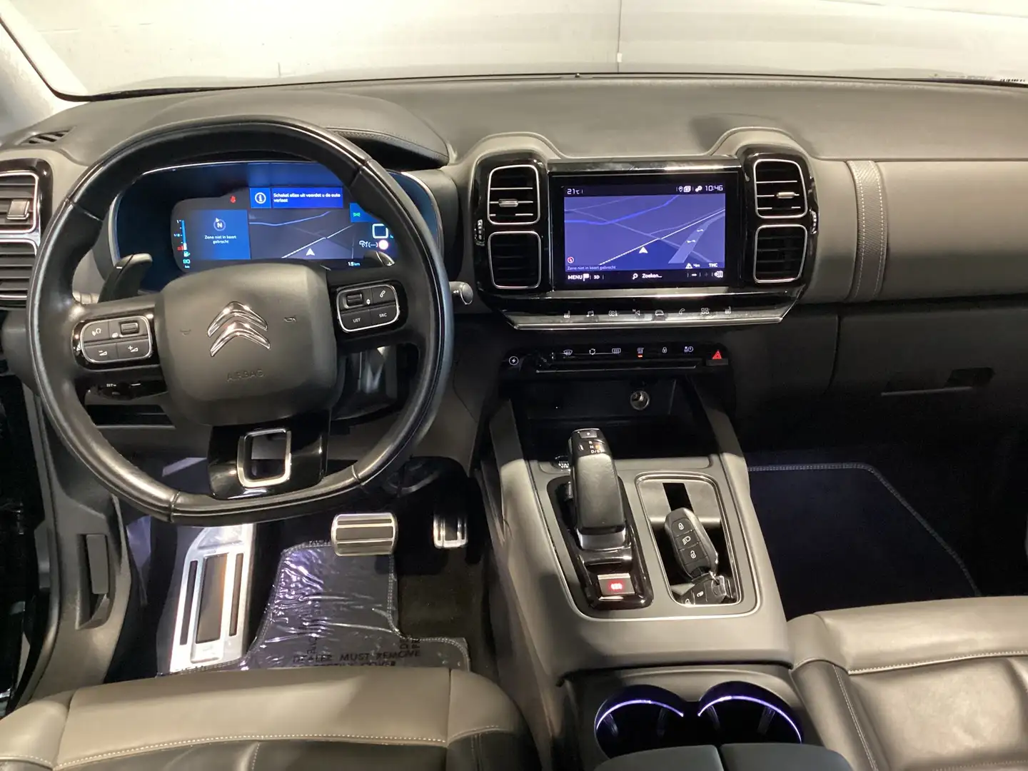 Citroen C5 Aircross Hybrid/1steEig/76000km/Cam/Carplay/Leder/Trekhaak Zwart - 2