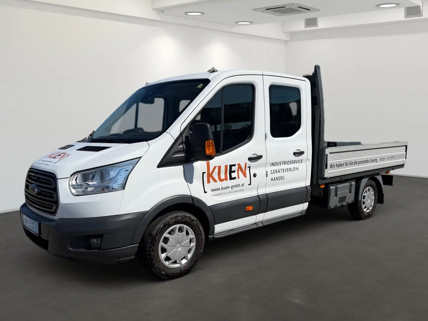 Ford Transit 350 L3 Doppelkabine Trend Weiß - 1