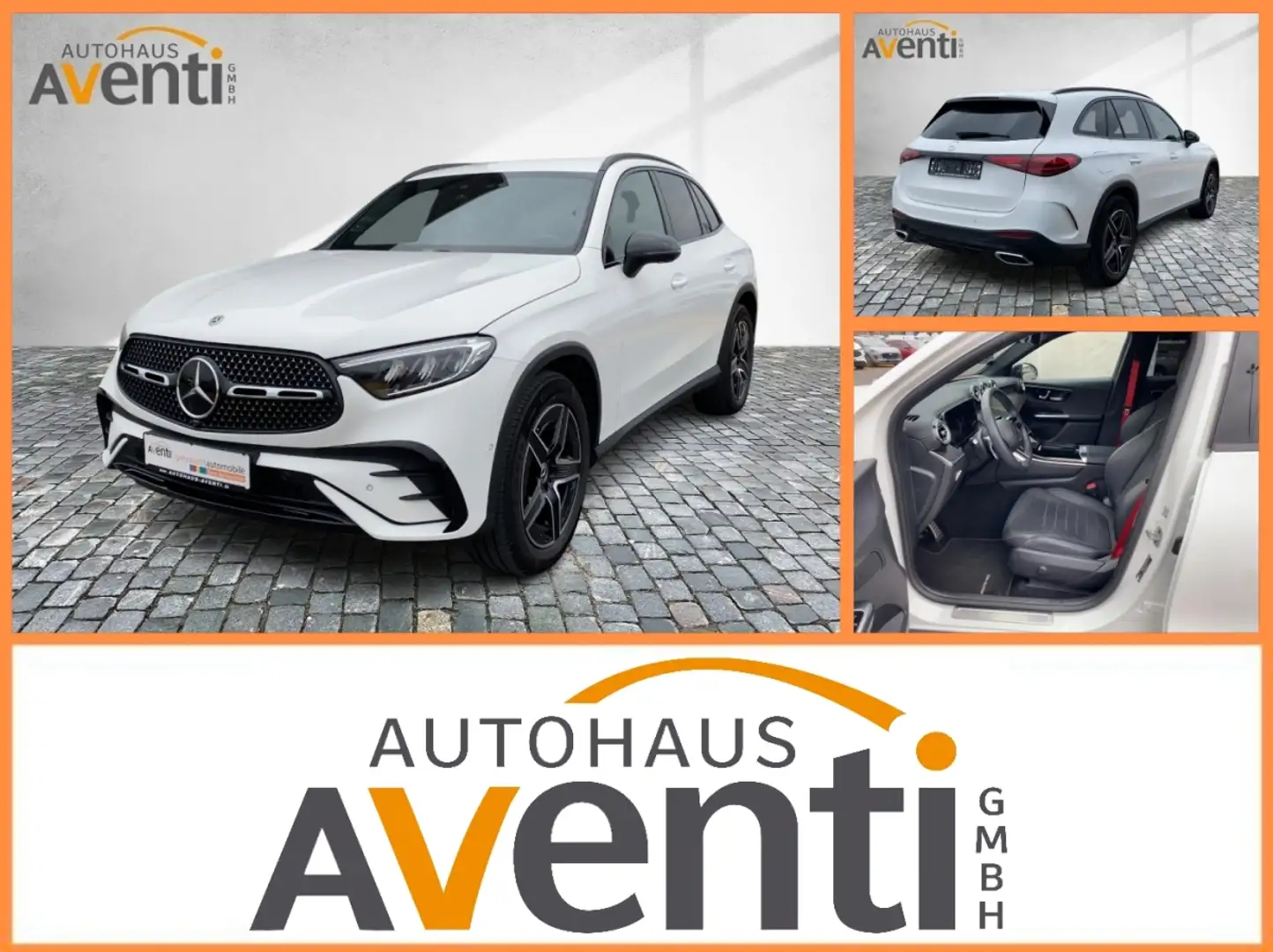 Mercedes-Benz GLC 220 AMG Line 4Matic *Standhzg.*MBUX*AHK* Weiß - 1