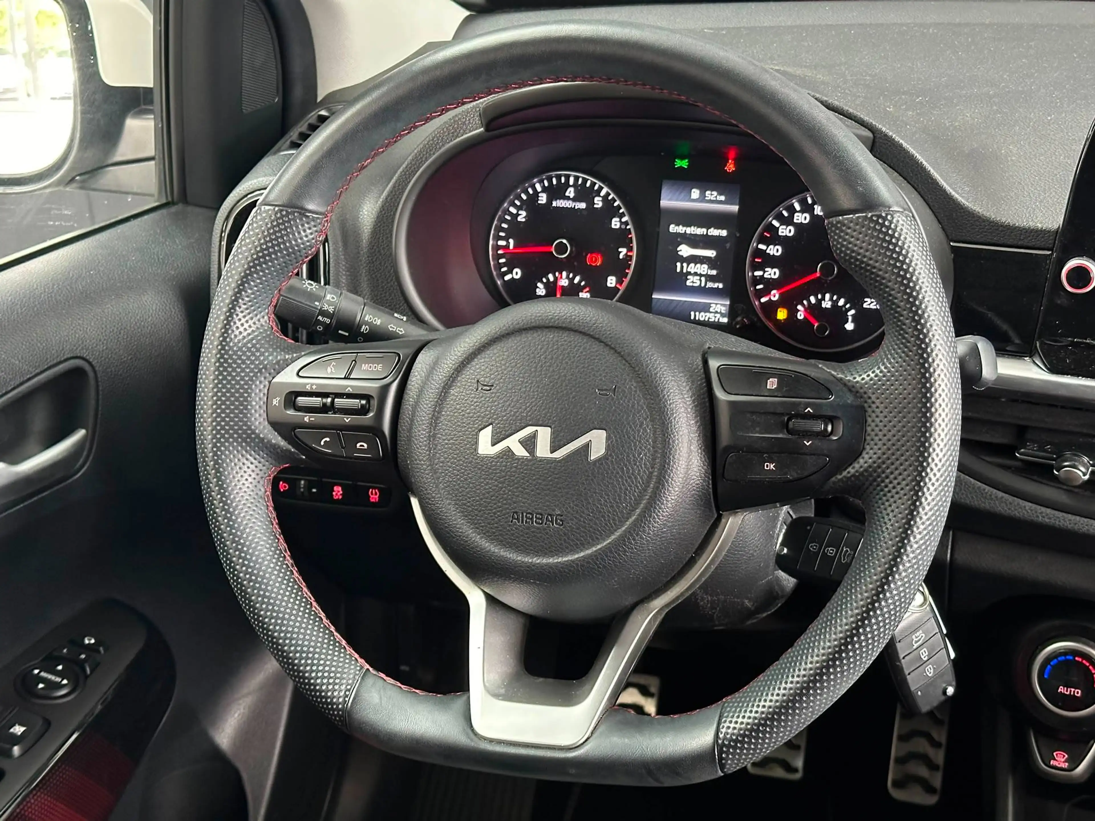 Kia Picanto 🟢1.2 ESSENCE 84CV GT LINE - GPS - CUIR - CAMERA — photo 12