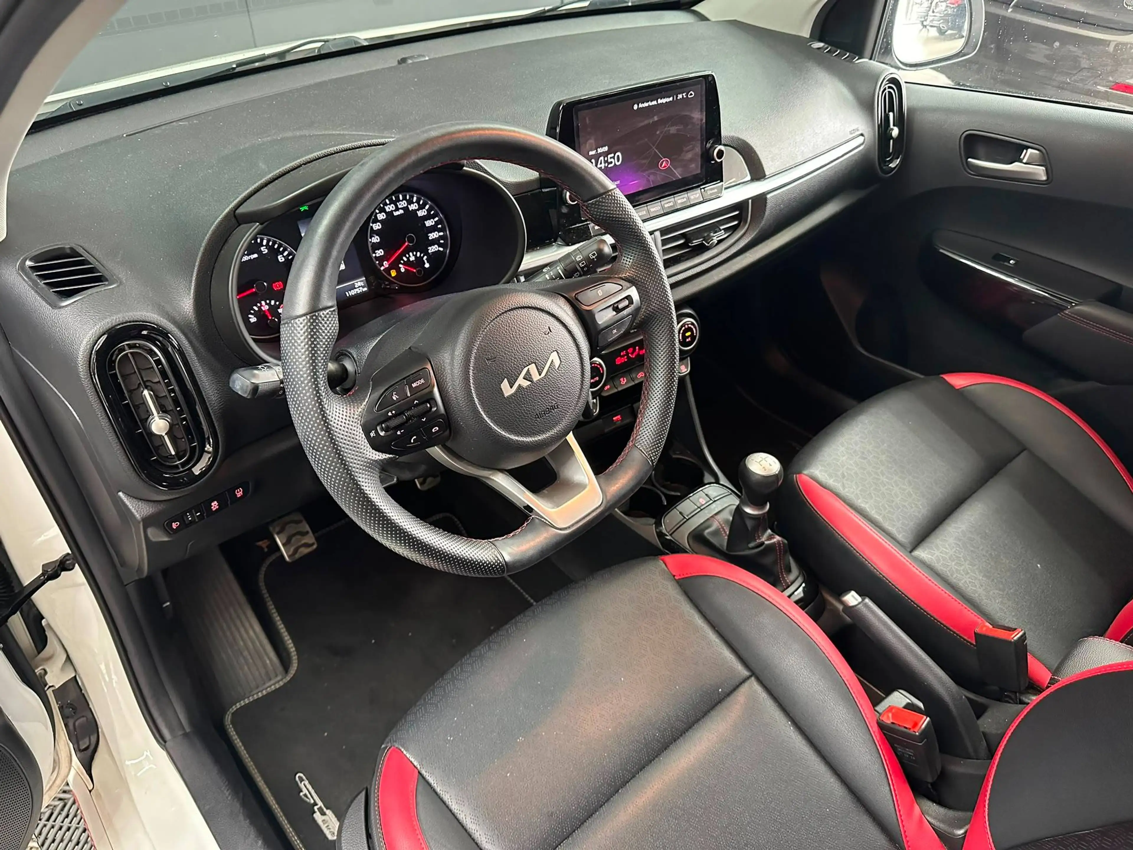 Kia Picanto 🟢1.2 ESSENCE 84CV GT LINE - GPS - CUIR - CAMERA — photo 9
