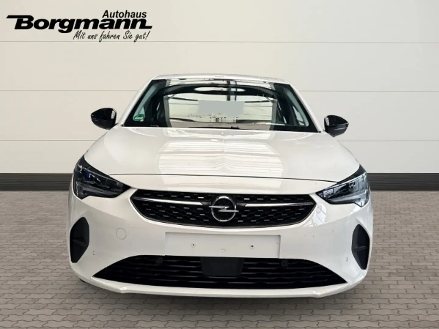 Opel Corsa F Elegance  1.2(55KW)5G S   Parkpilot v+h, Rückfah Weiß - 2