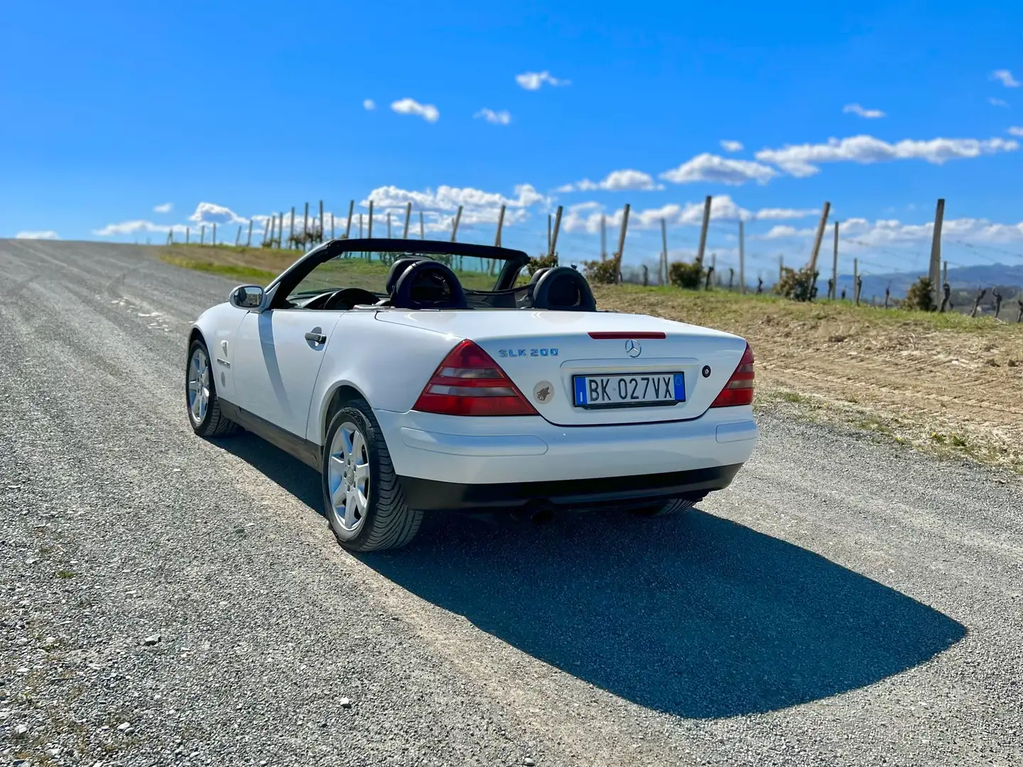 Mercedes-Benz SLK 200 SLK Roadster - R170 k anno 1998 Bianco - 2