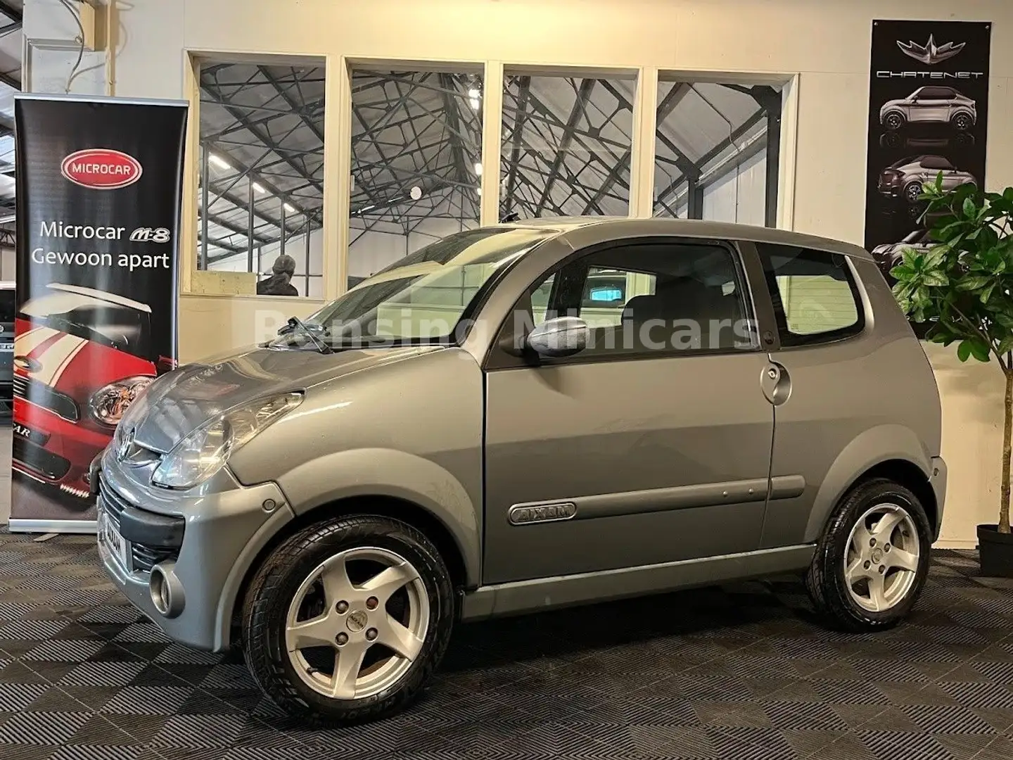 Aixam Roadline XXL Mopedauto Leichtmobile Microcar 45 Grey - 1