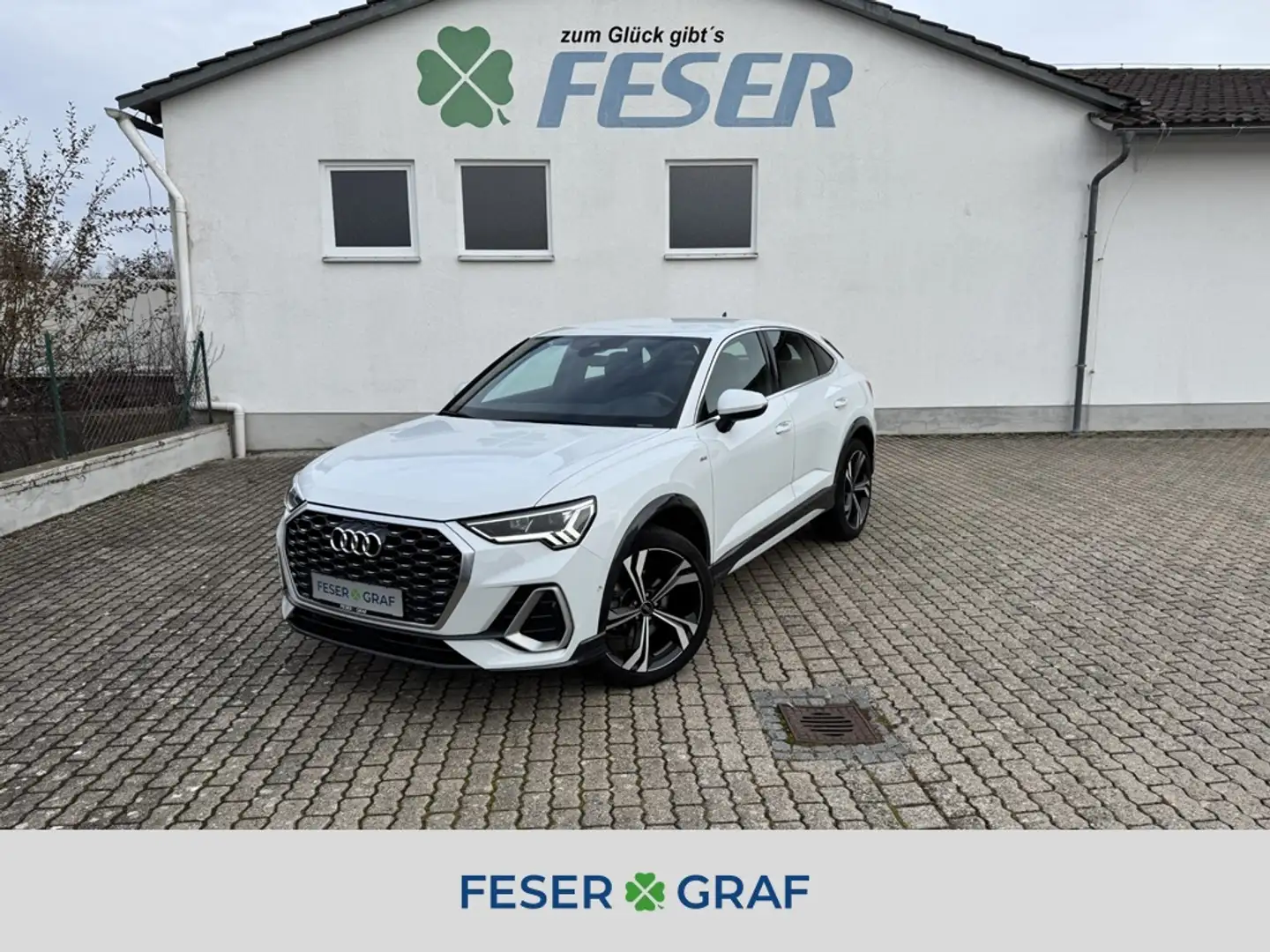 Audi Q3 Spb. S line 35 TFSI S-tr. 20" LED NAVI SONOS VIRTU Weiß - 1