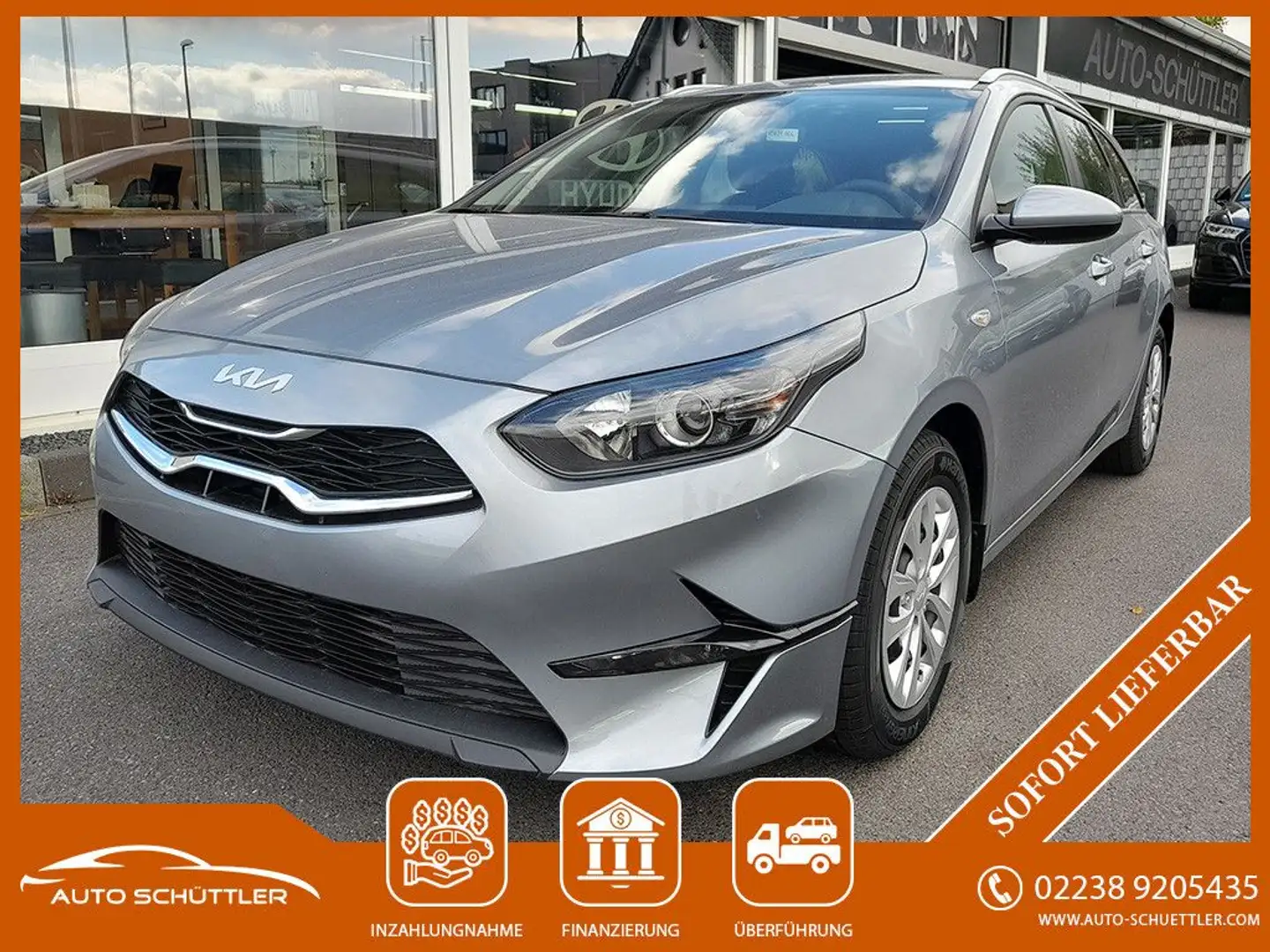 Kia Ceed SW / cee'd SW Automatik,Kamera,Sitzh,Apple Argent - 1