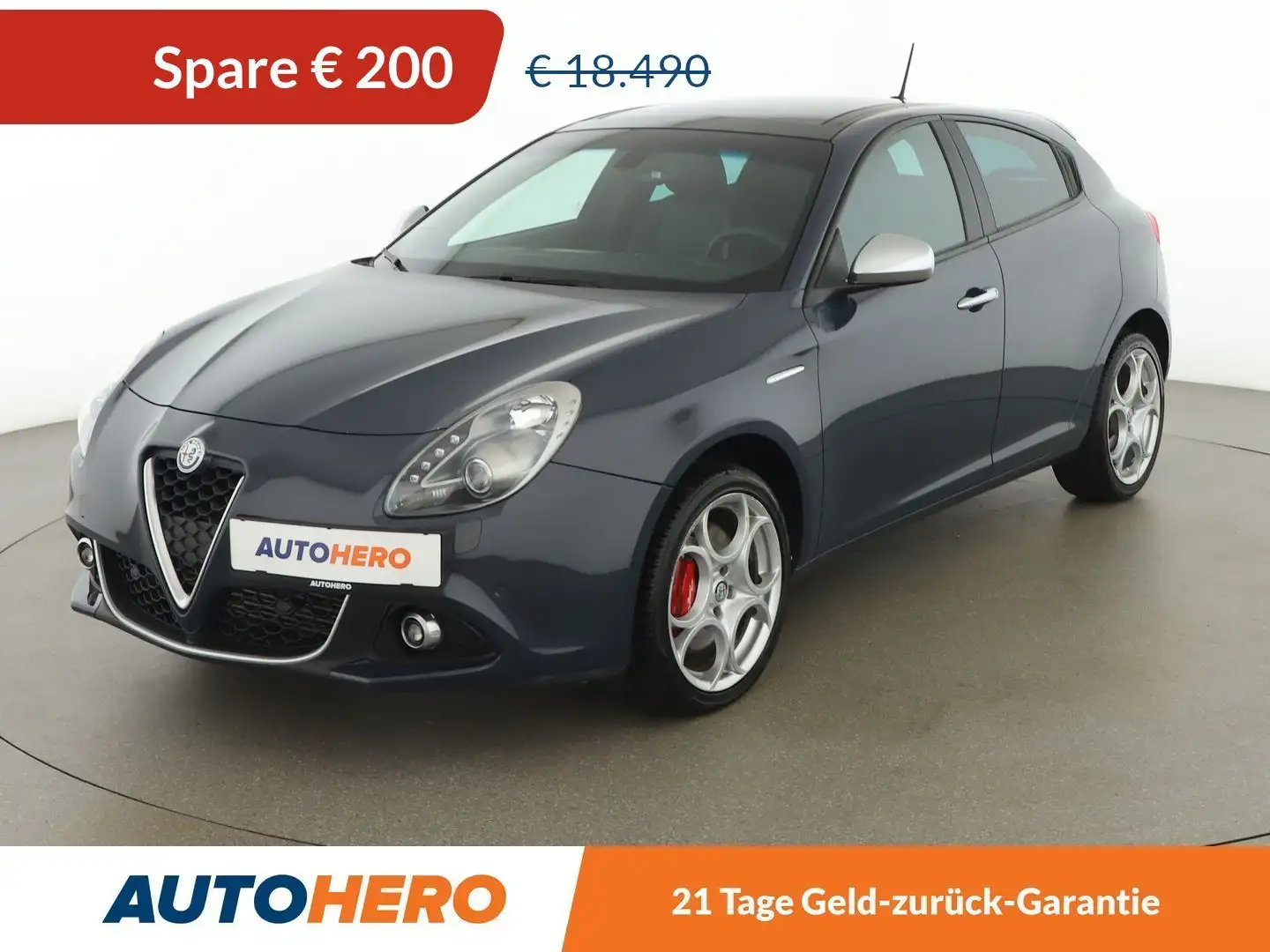 Alfa Romeo Giulietta 1.6 JTD Super Aut. *XENON*TEMPO*KLIMAAUT*SHZ* Gris - 1