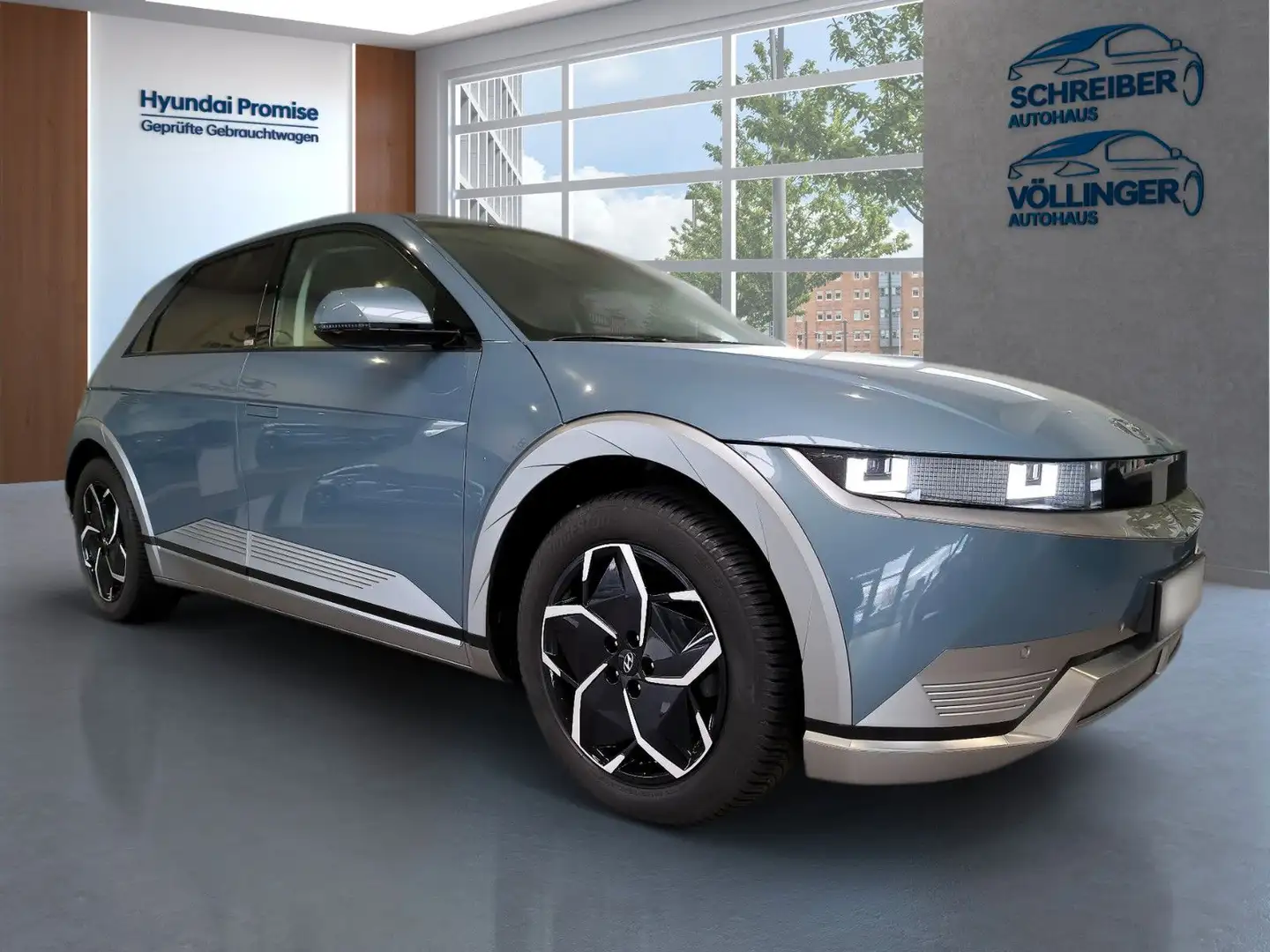 Hyundai IONIQ 5 Ioniq 5 Techniq Elektro 58kw 170PS Modrá - 2