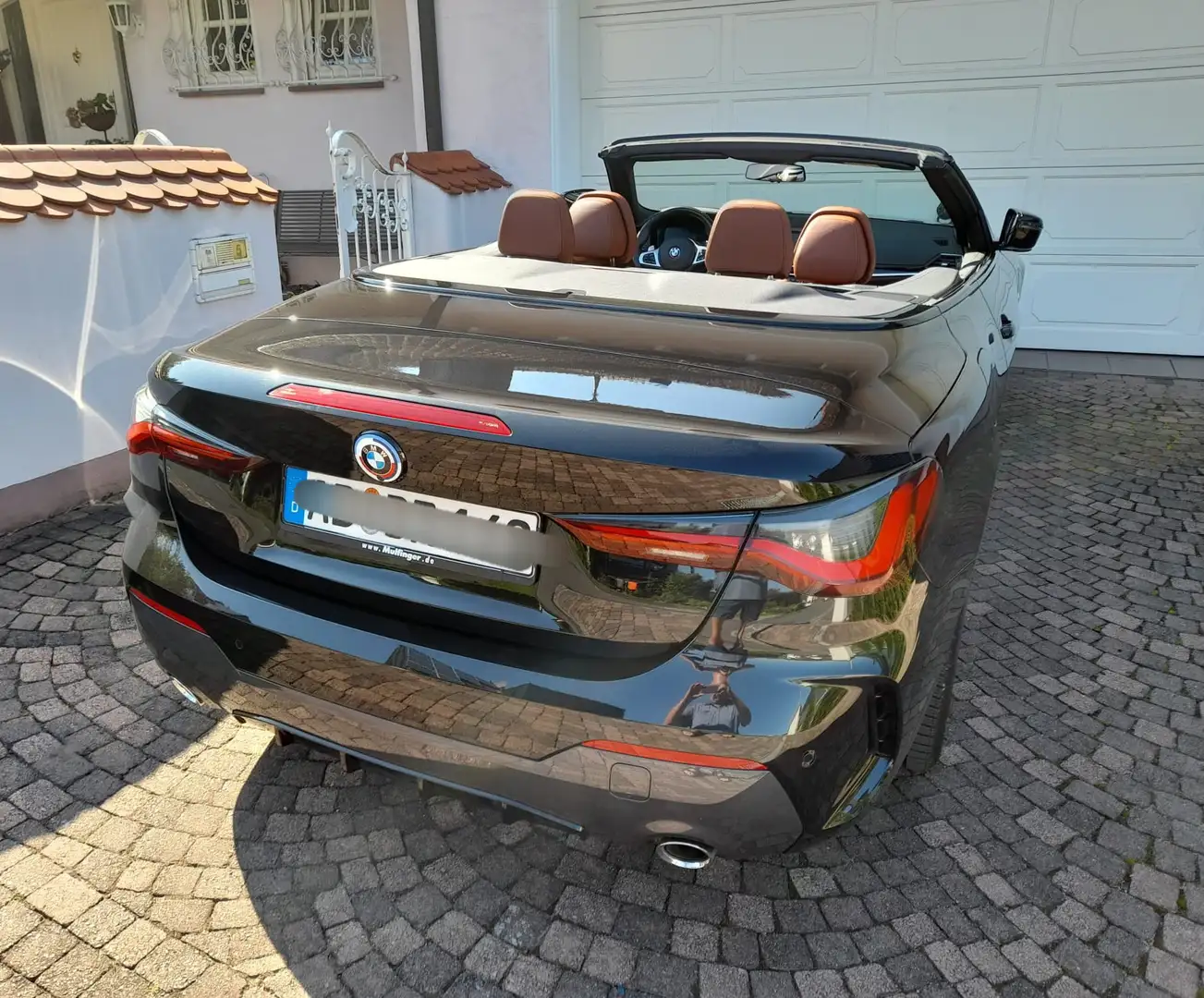 BMW 420 4er Cabrio Diesel 420d Cabrio M Sport Siyah - 2